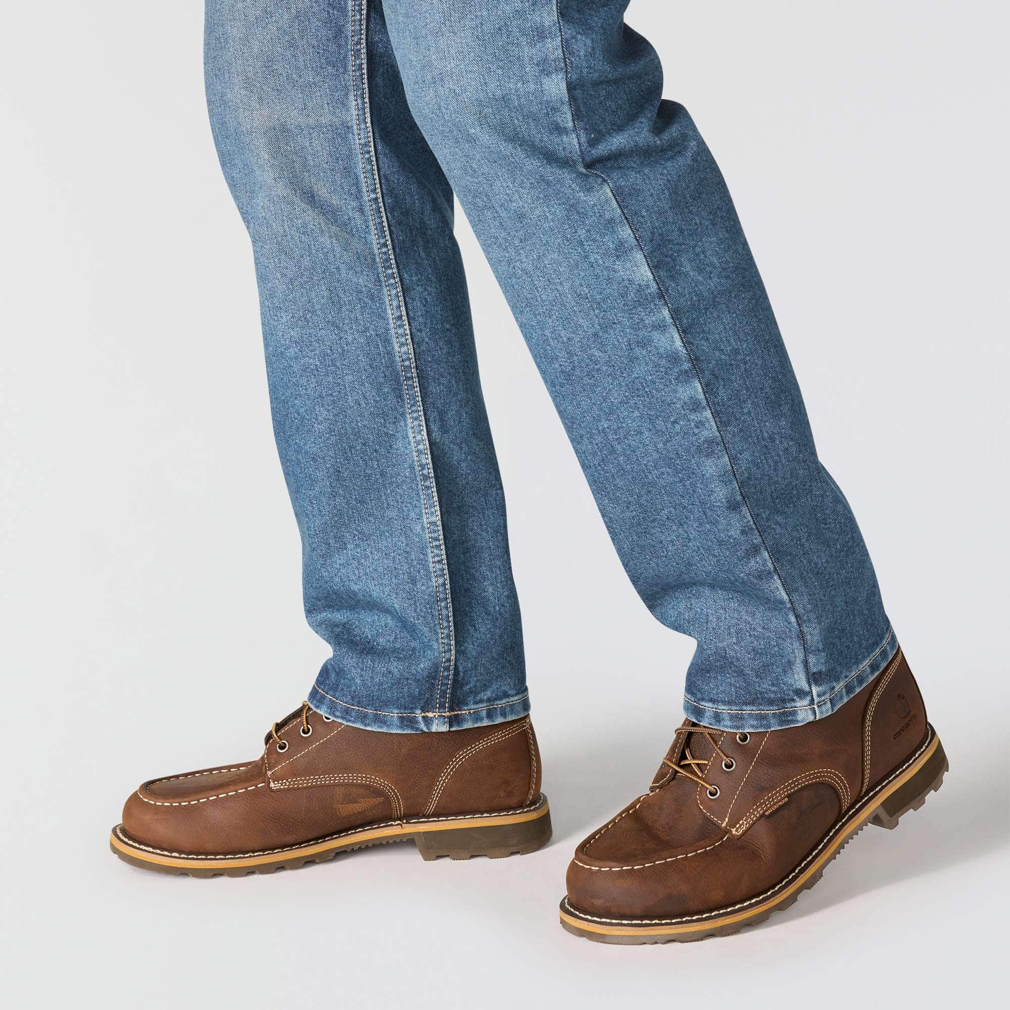 Men's relaxed straight rugged flex work jeans