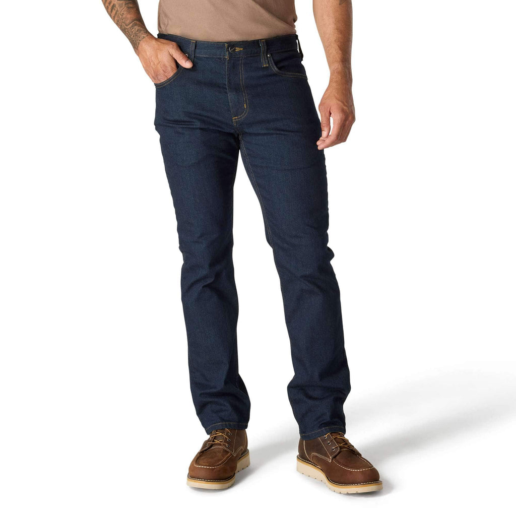 Men's slim tapered rugged flex work jeans