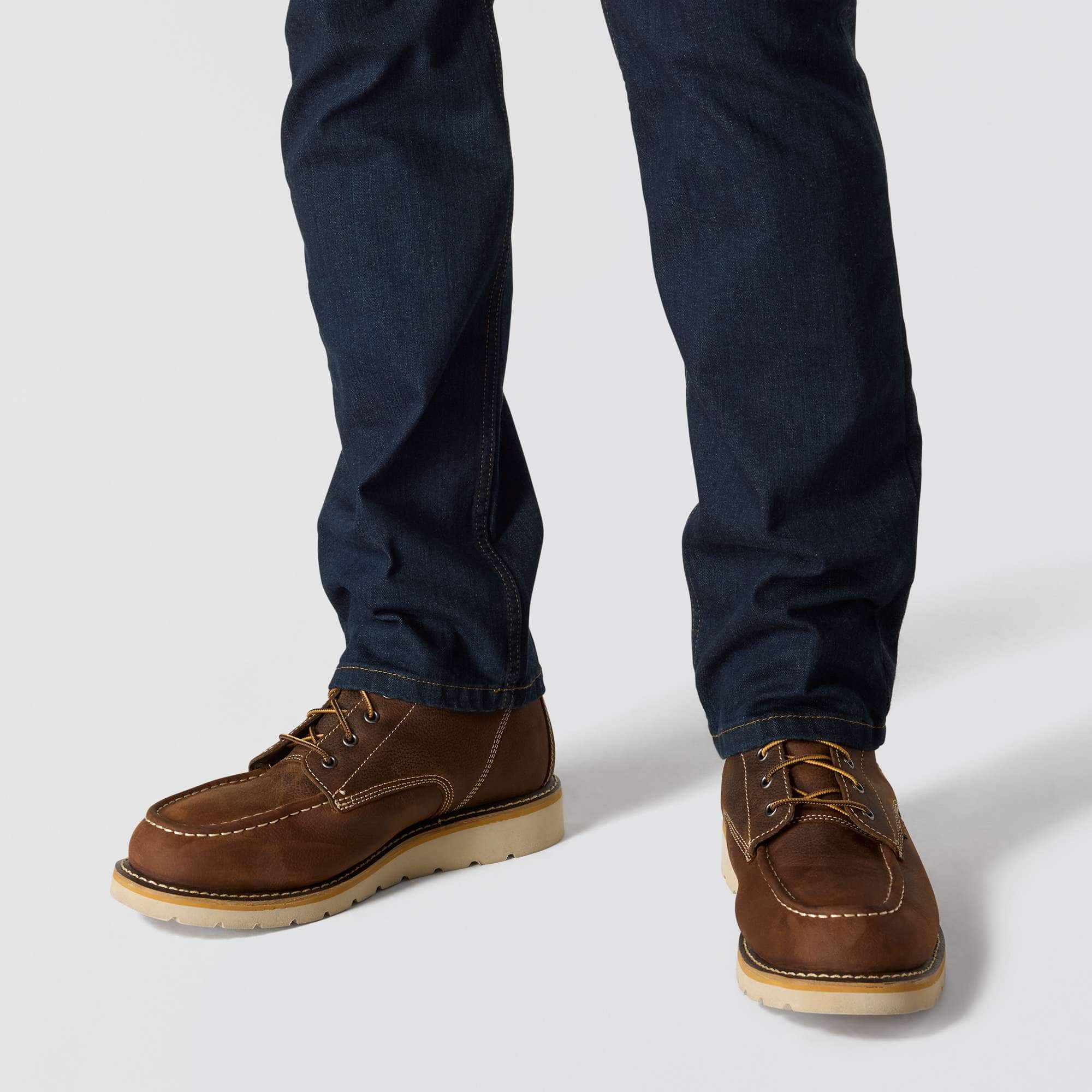 Men's slim tapered rugged flex work jeans