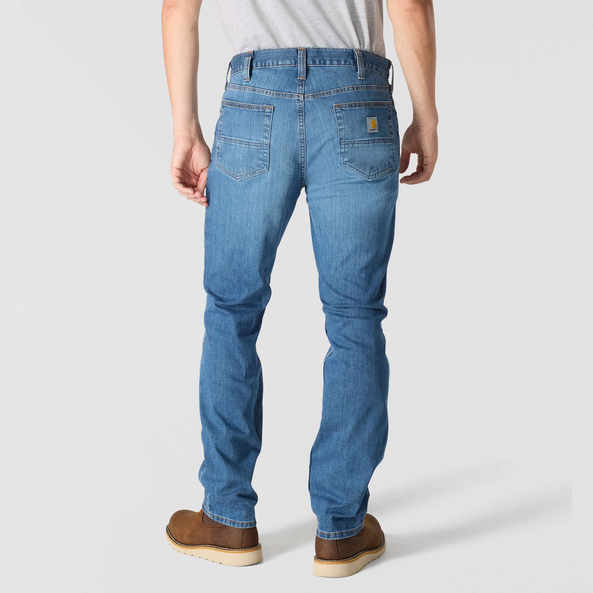 Men's slim tapered rugged flex work jeans