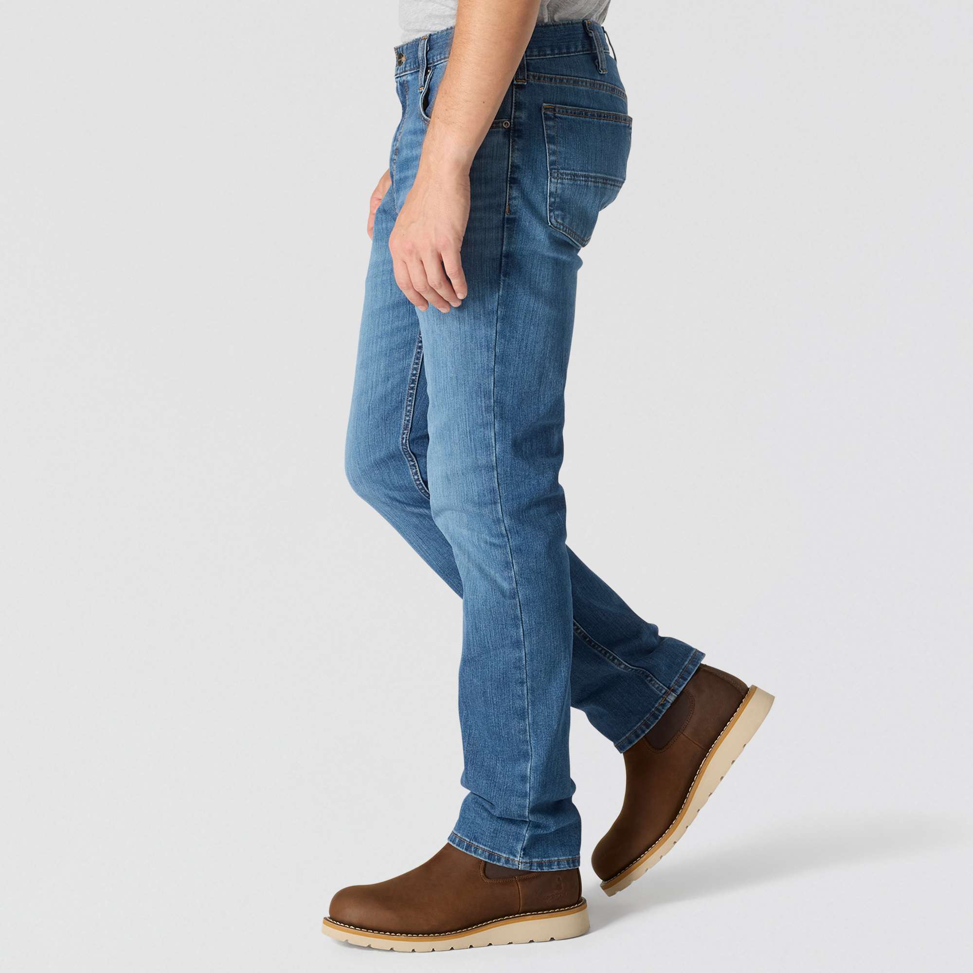 Men's slim tapered rugged flex work jeans