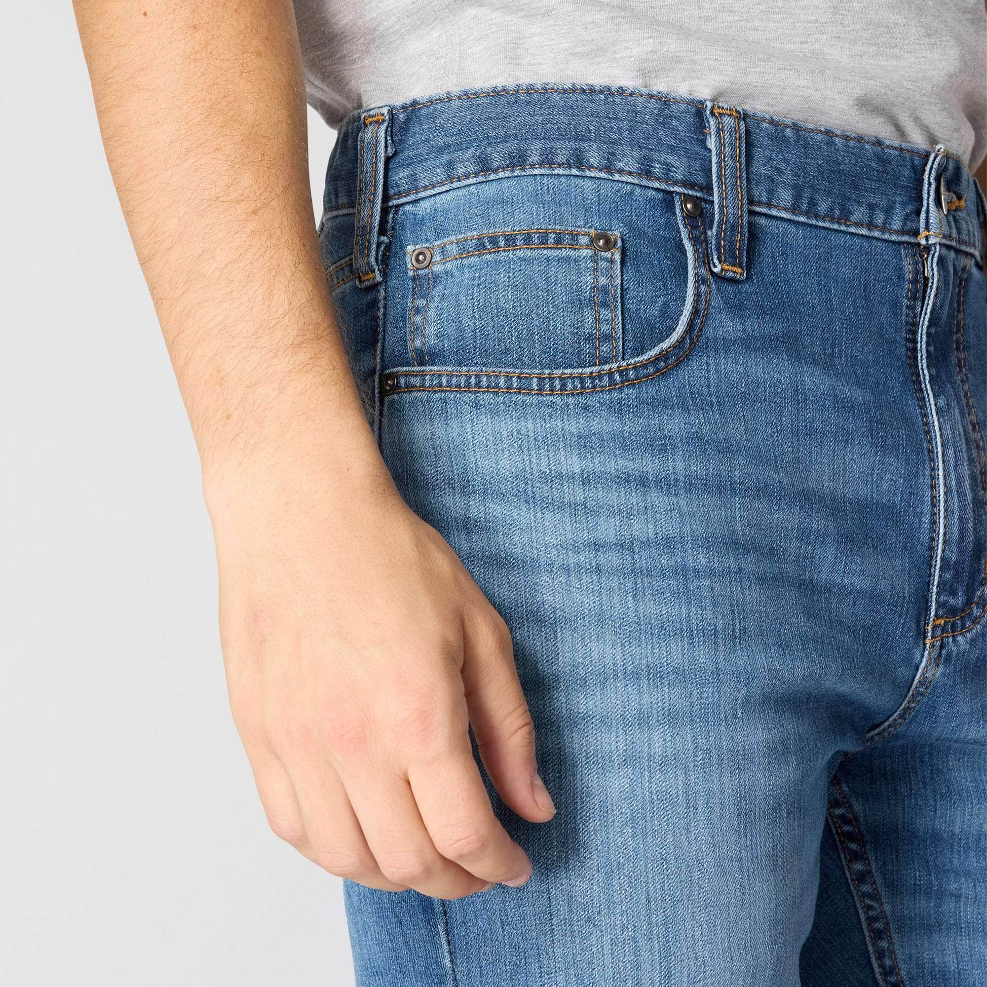 Men's slim tapered rugged flex work jeans