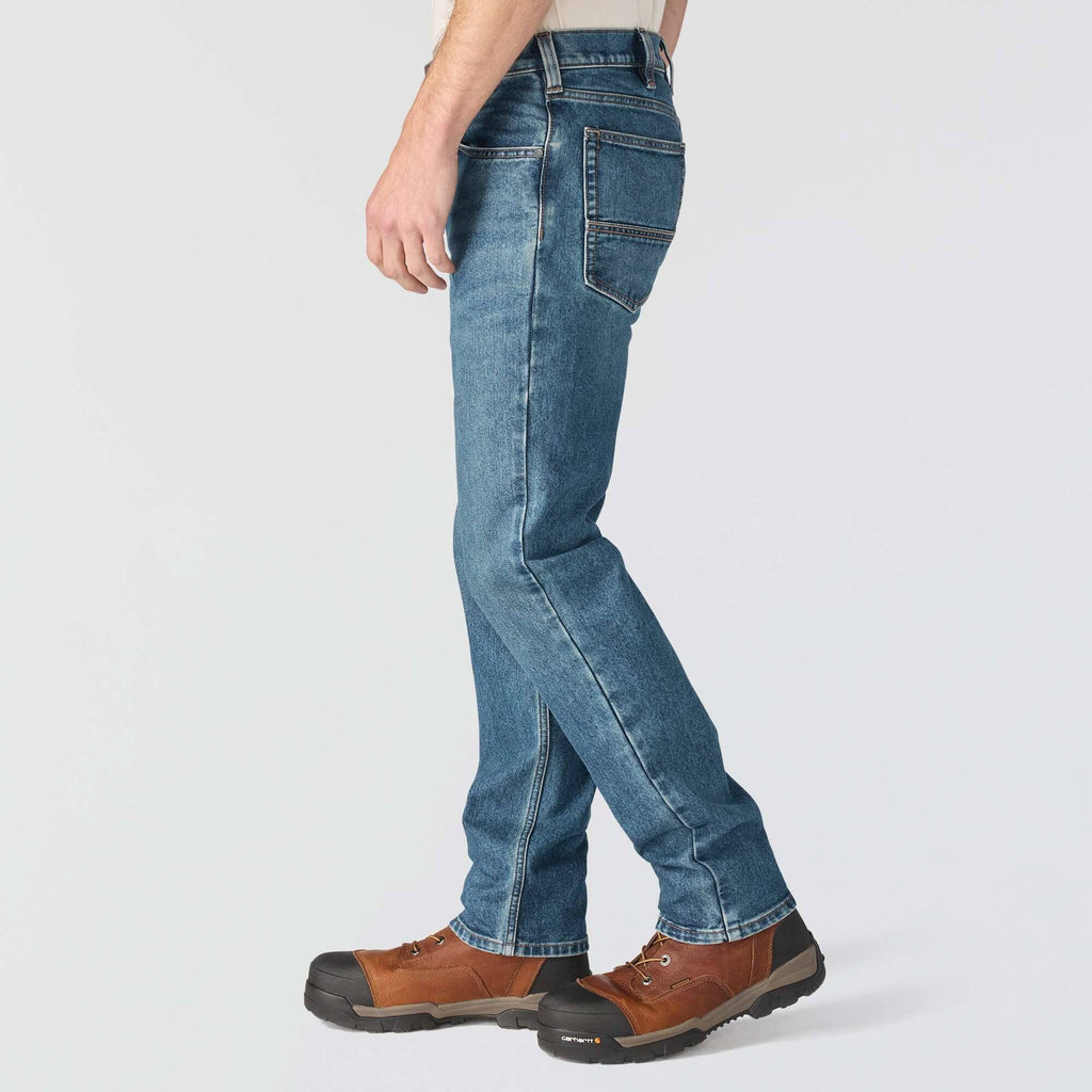 Men's slim tapered rugged flex work jeans