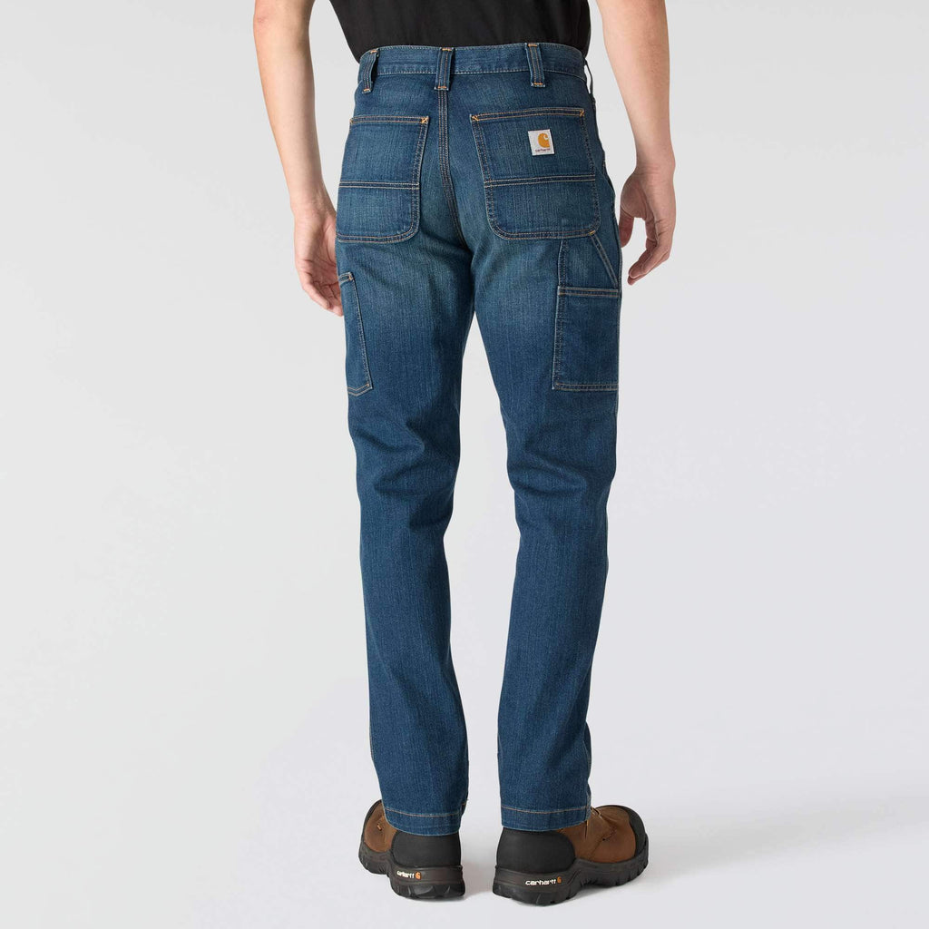 Men's relaxed straight rugged flex work jeans