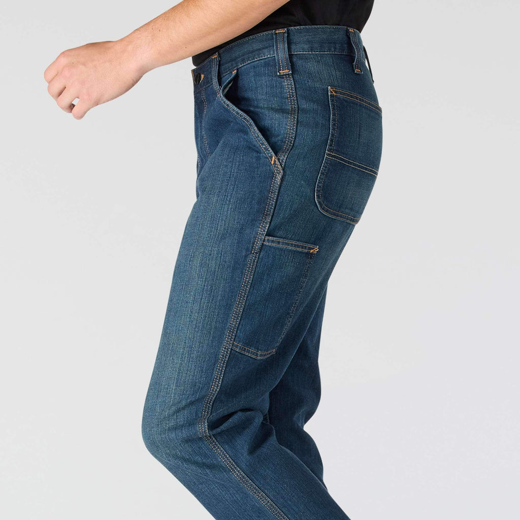 Men's relaxed straight rugged flex work jeans