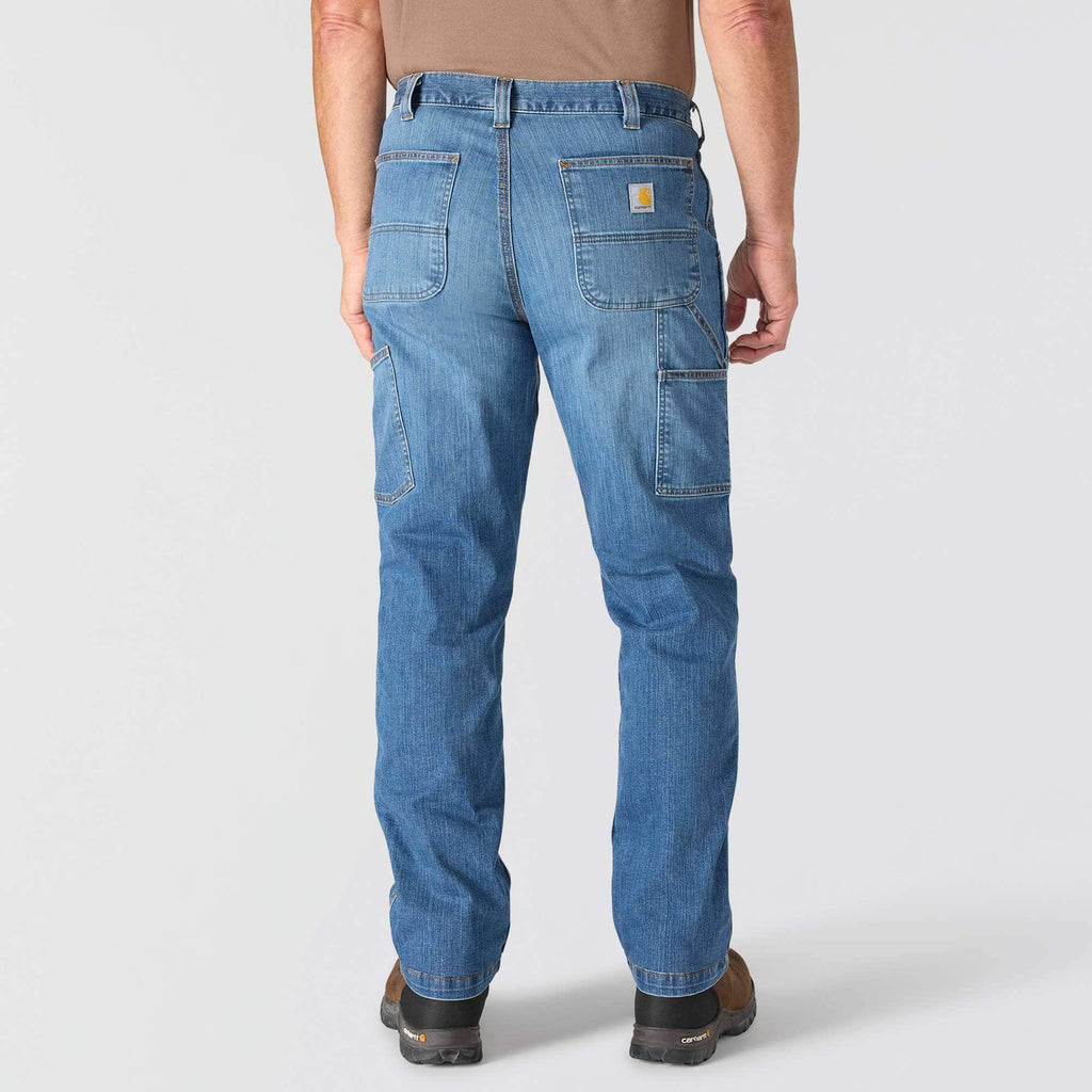 Men's relaxed straight rugged flex work jeans