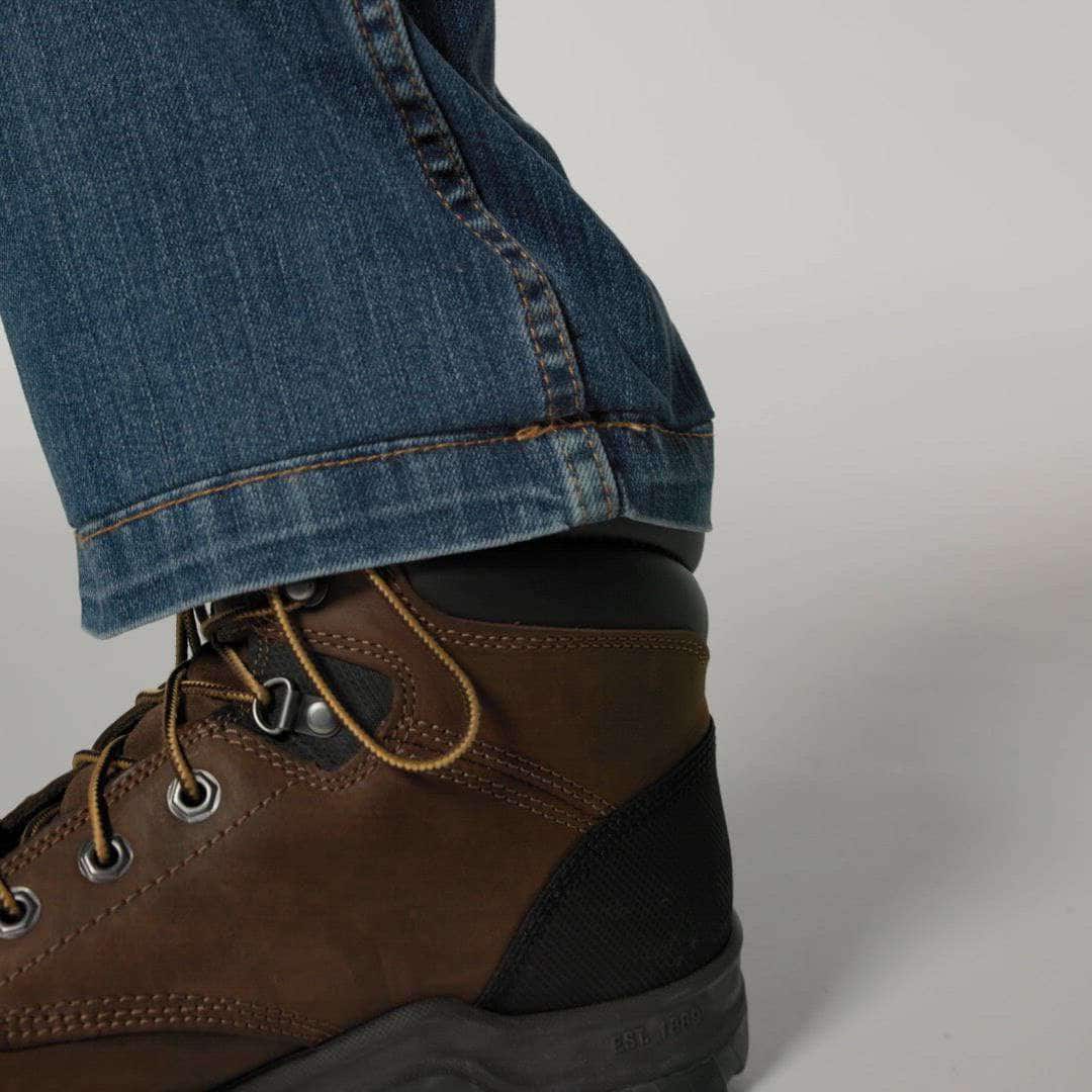 Men's relaxed straight rugged flex work jeans