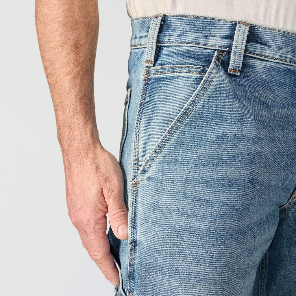 Men's relaxed straight rugged flex work jeans