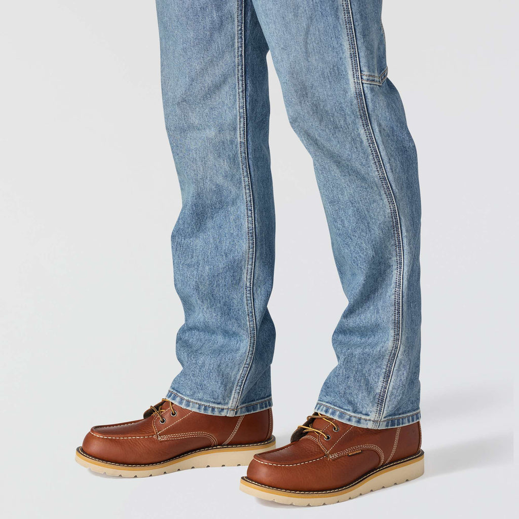 Men's relaxed straight rugged flex work jeans