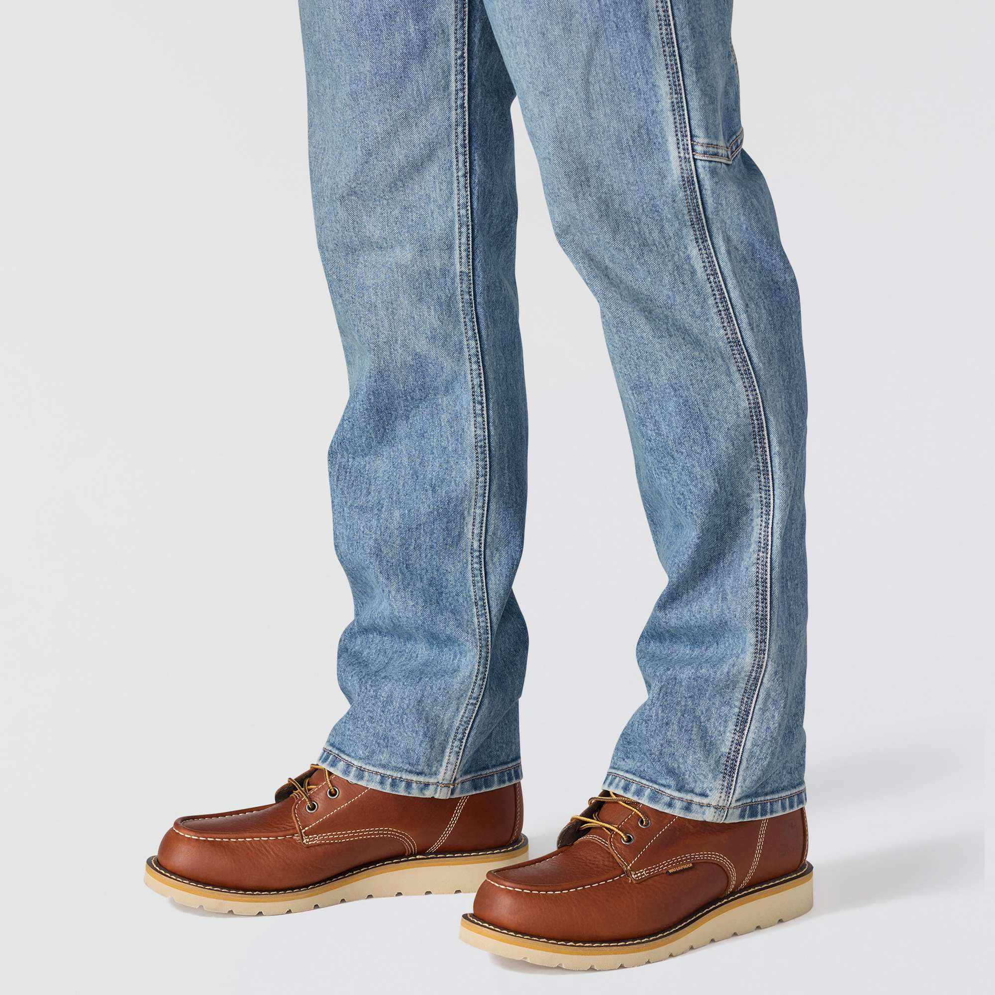 Men's relaxed straight rugged flex work jeans