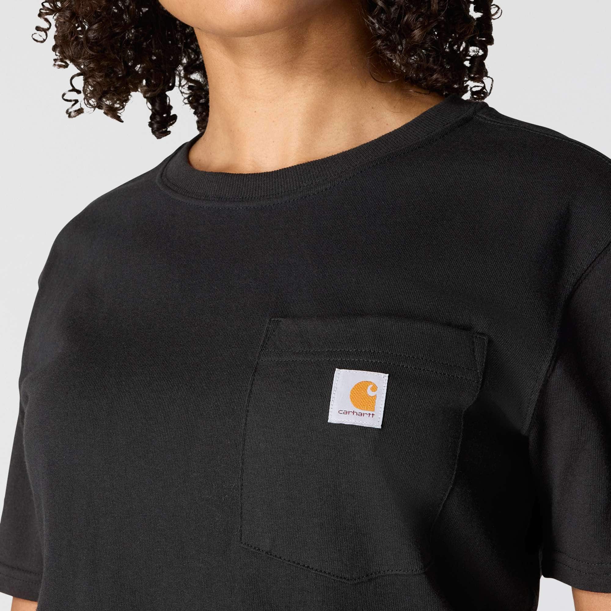 Women's iconic k87 loose fit heavyweight pocket t-shirt 