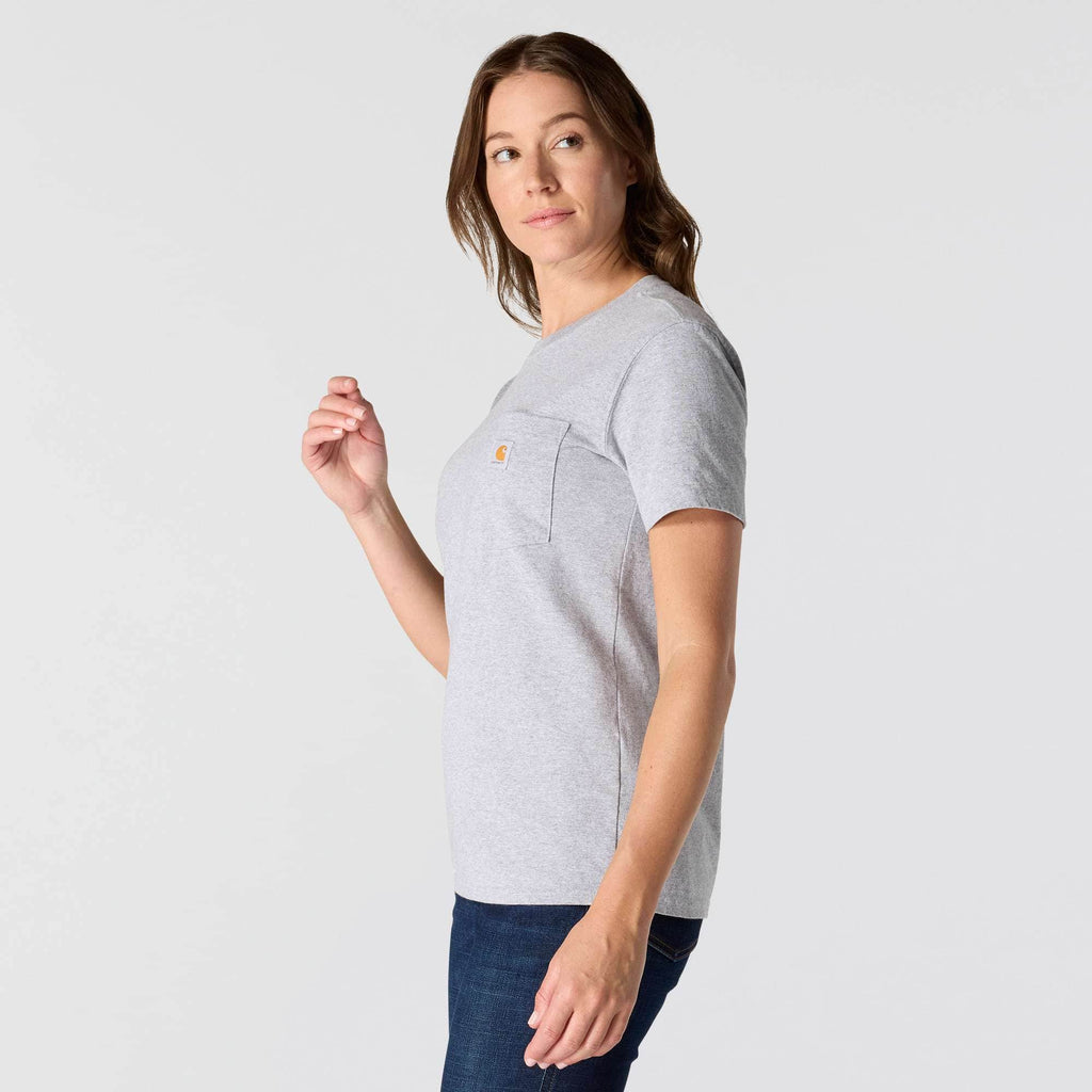 Women's iconic k87 loose fit heavyweight pocket t-shirt 