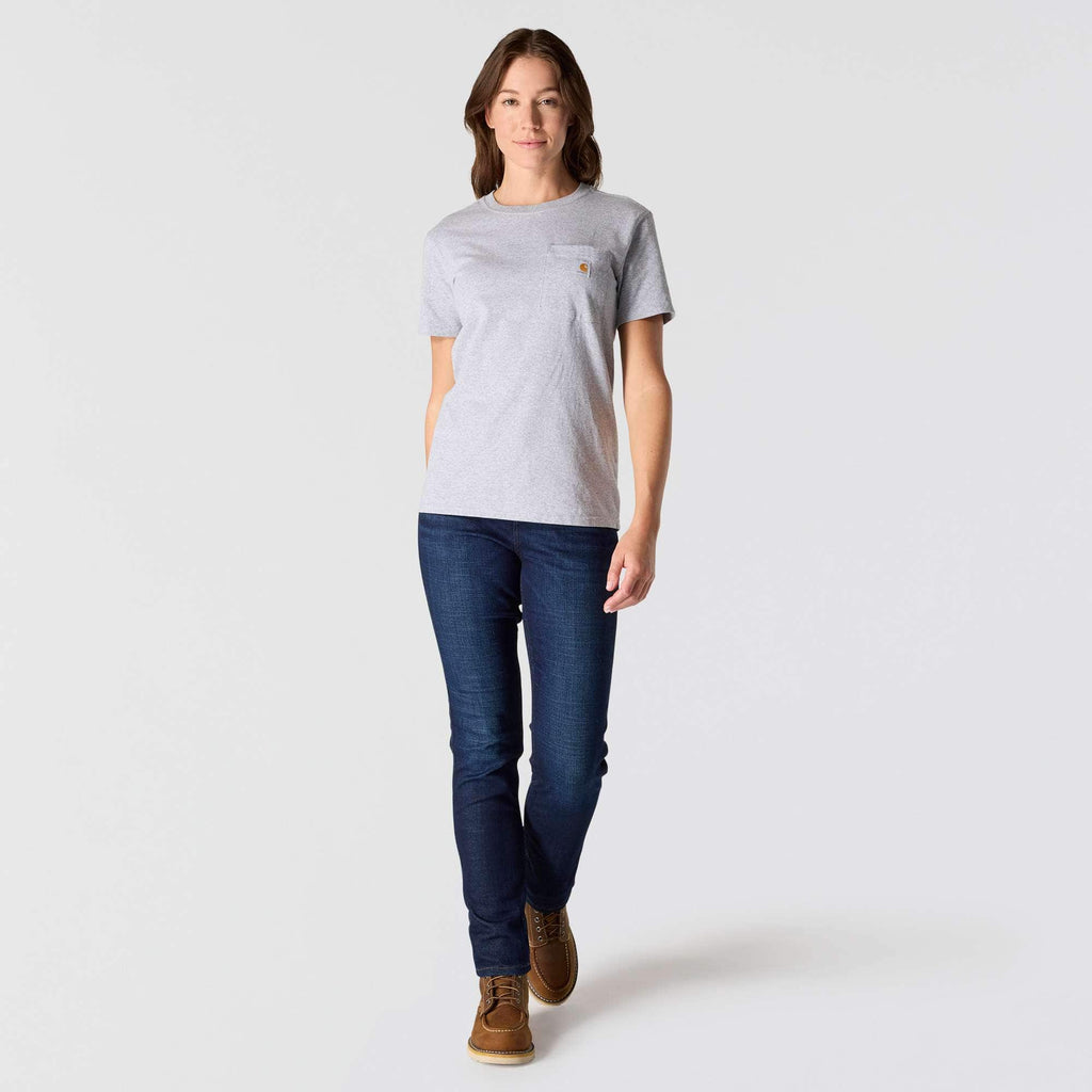 Women's iconic k87 loose fit heavyweight pocket t-shirt 