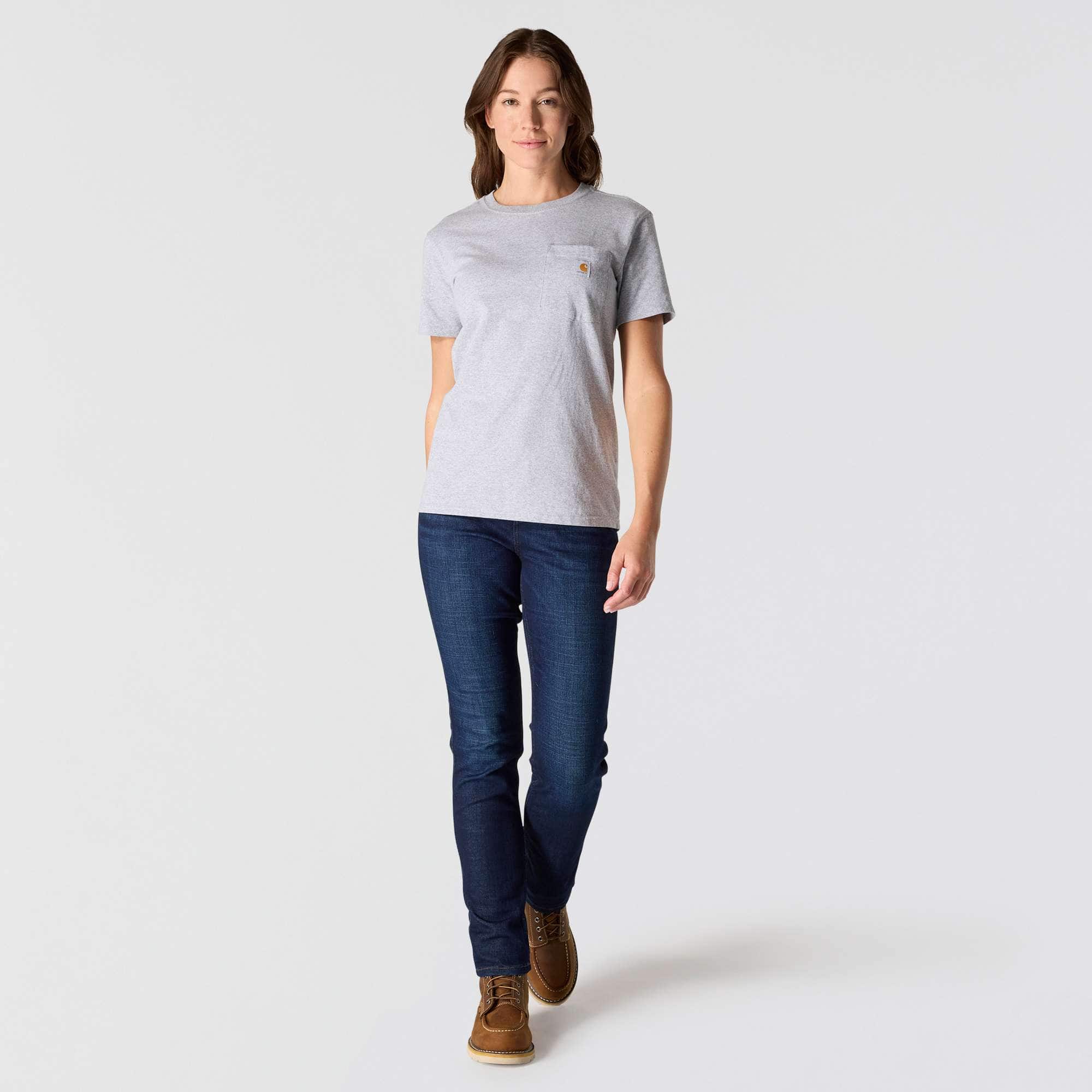 Women's iconic k87 loose fit heavyweight pocket t-shirt 