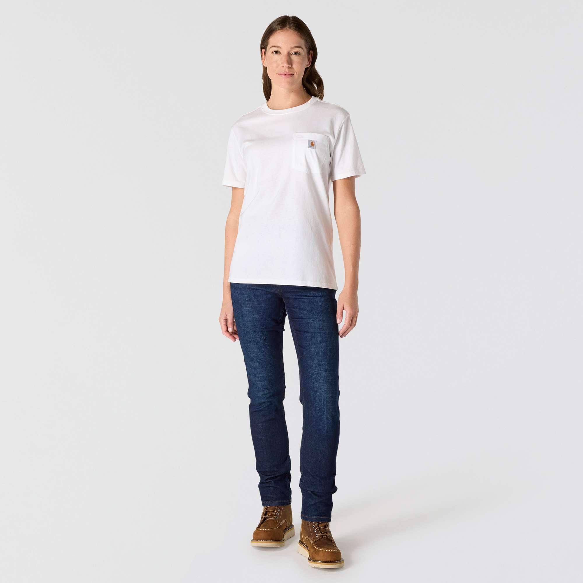 Women's iconic k87 loose fit heavyweight pocket t-shirt 