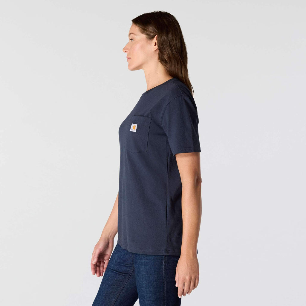 Women's iconic k87 loose fit heavyweight pocket t-shirt 