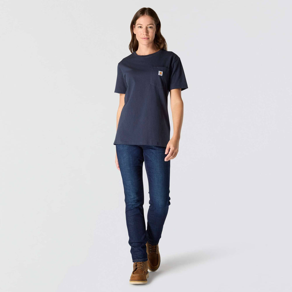 Women's iconic k87 loose fit heavyweight pocket t-shirt 