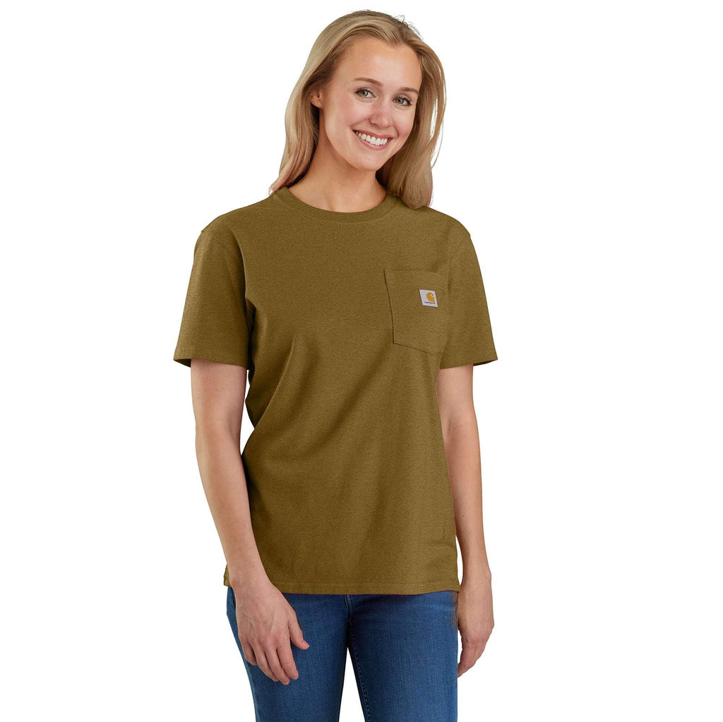 Women's iconic k87 loose fit heavyweight pocket t-shirt 