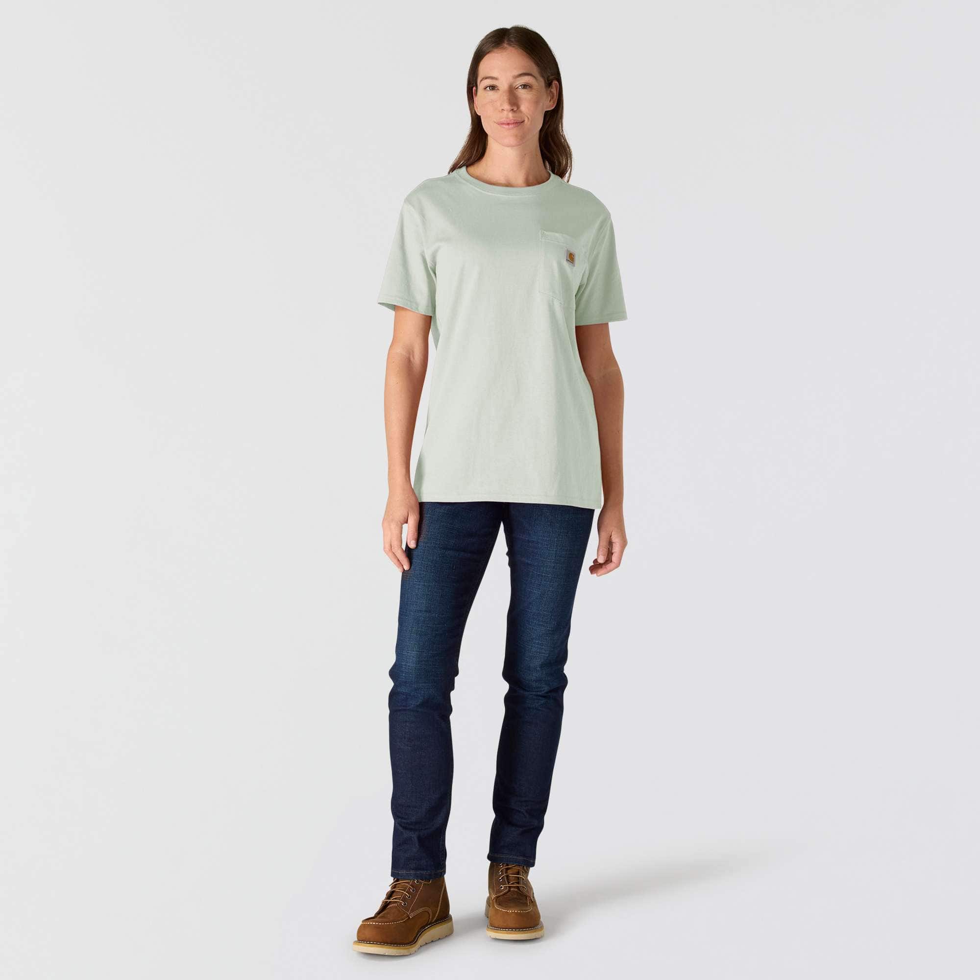 Women's iconic k87 loose fit heavyweight pocket t-shirt 