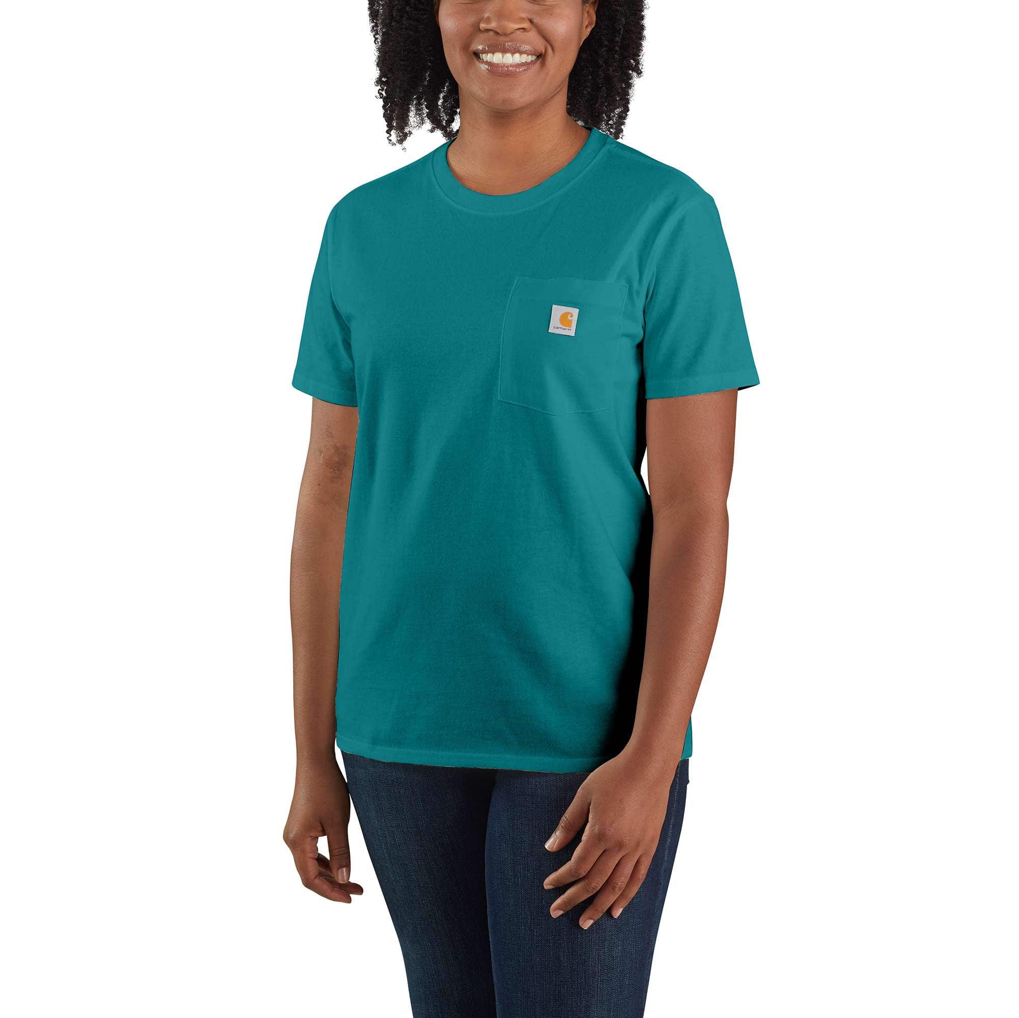 Women's iconic k87 loose fit heavyweight pocket t-shirt 