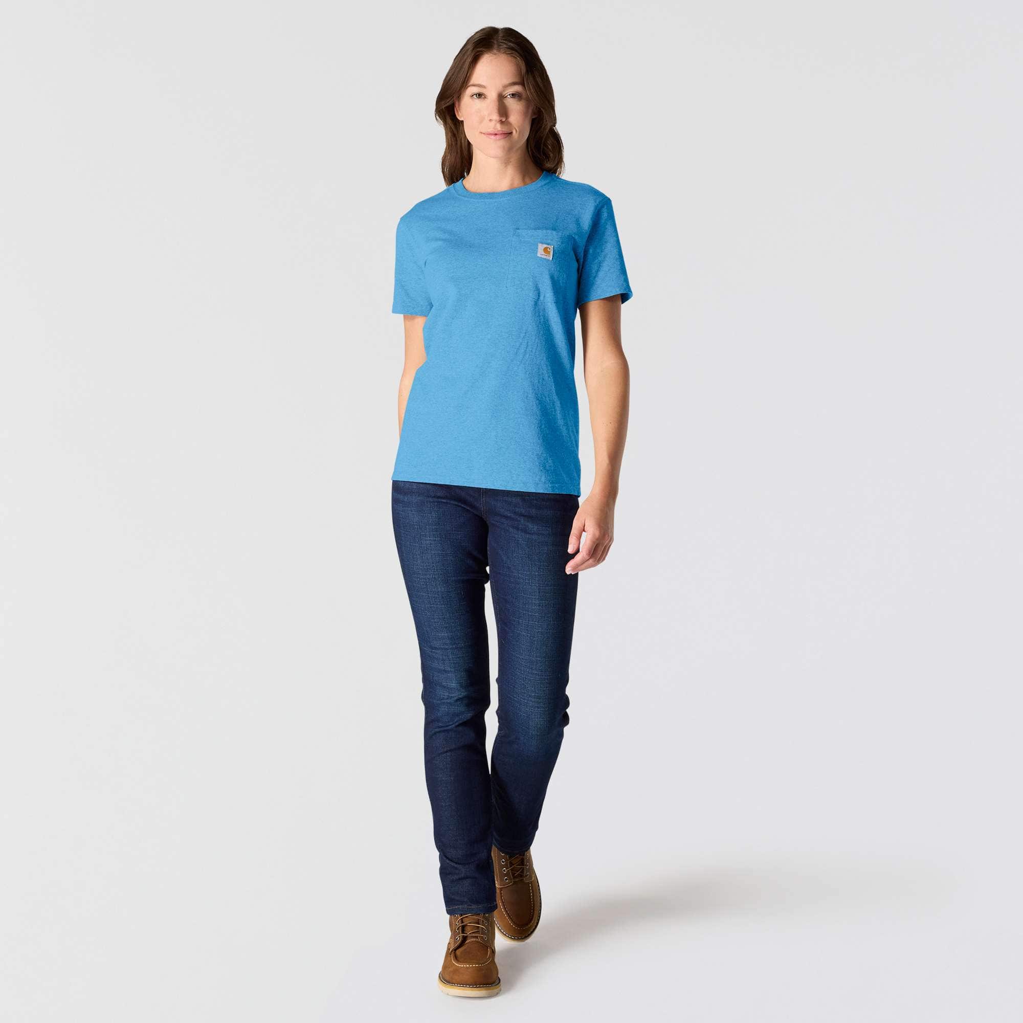 Women's iconic k87 loose fit heavyweight pocket t-shirt 