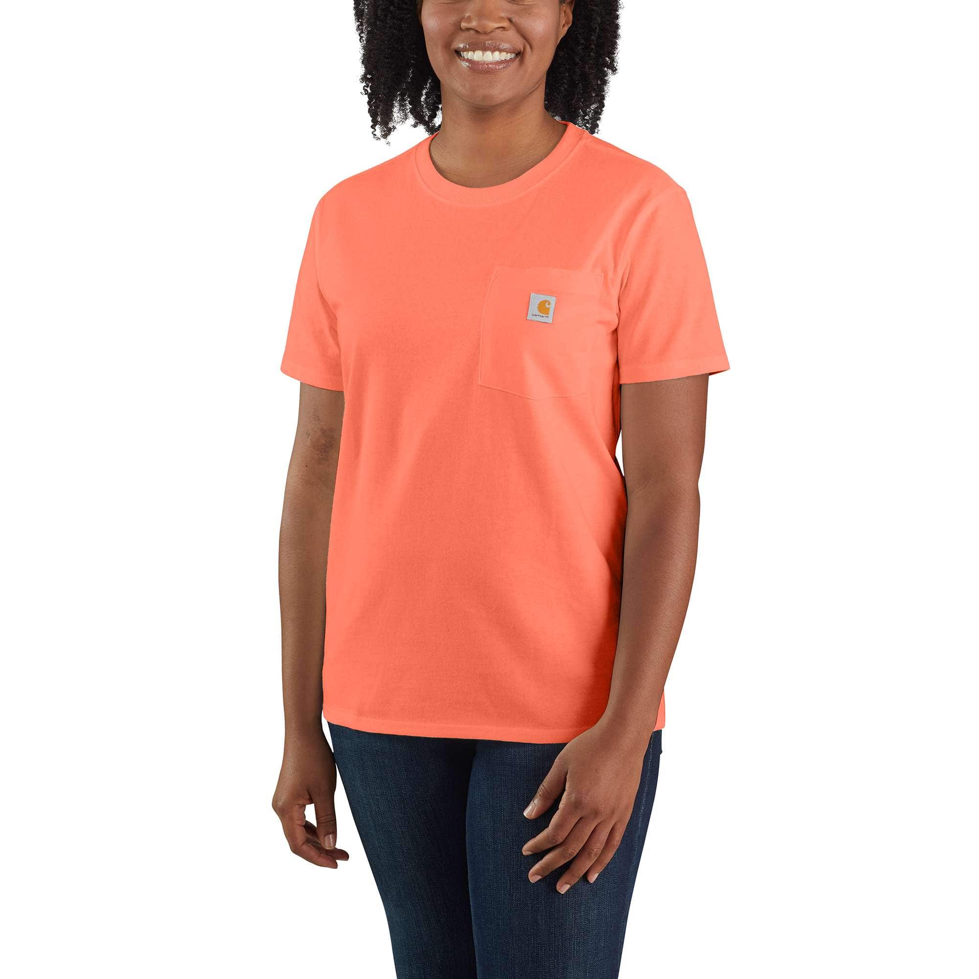 Women's iconic k87 loose fit heavyweight pocket t-shirt 