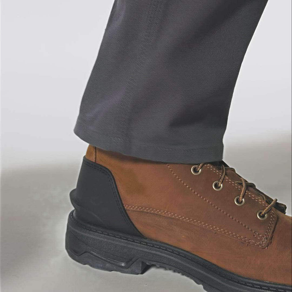 Men's relaxed straight fit rugged flex duck double-knee work pants