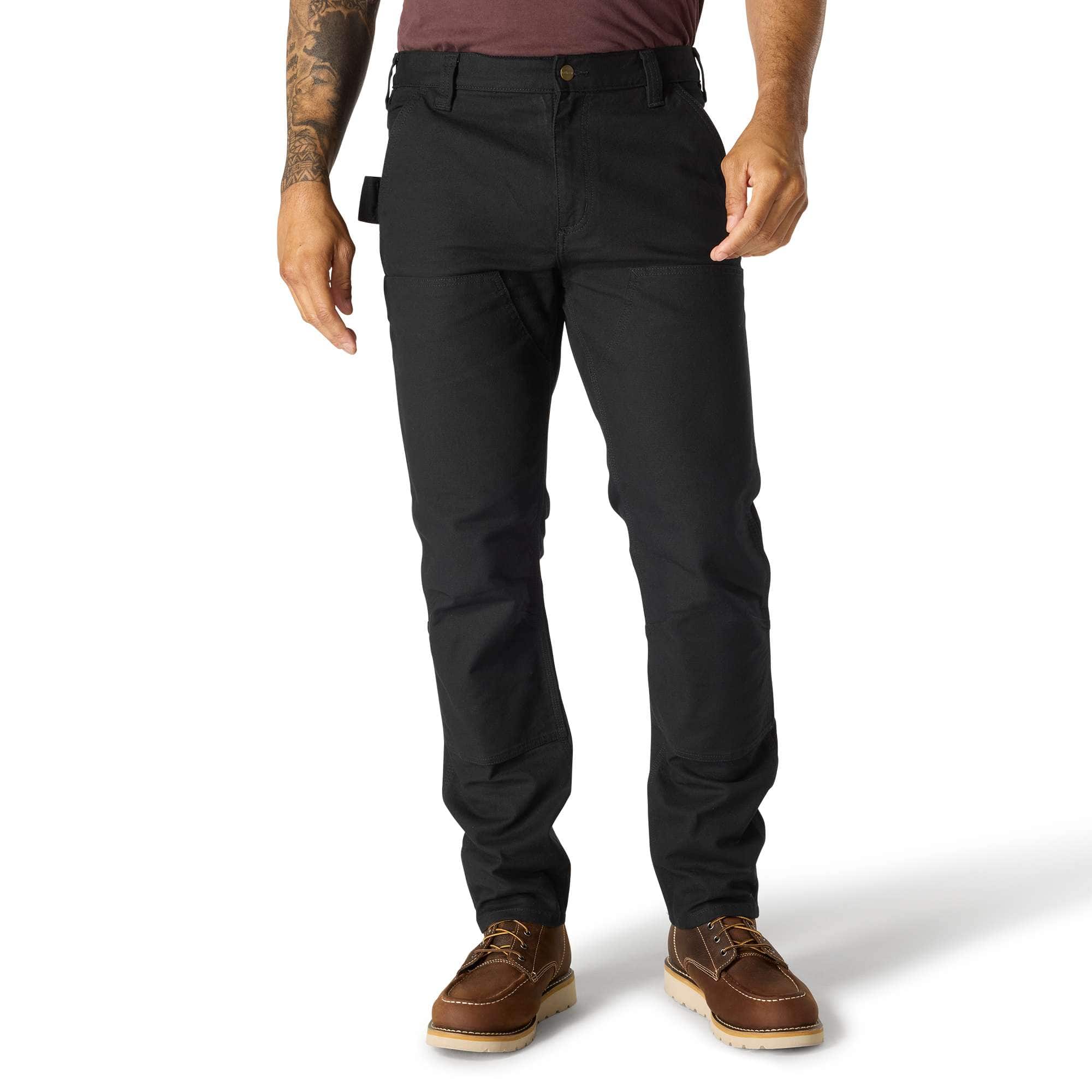 Men's slim tapered rugged flex duck double-knee work pants