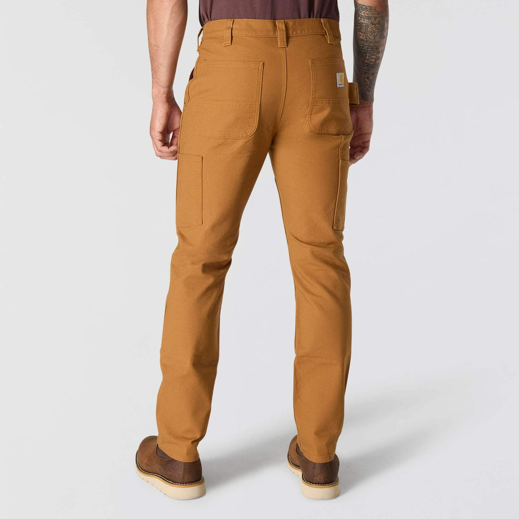 Men's slim tapered rugged flex duck double-knee work pants