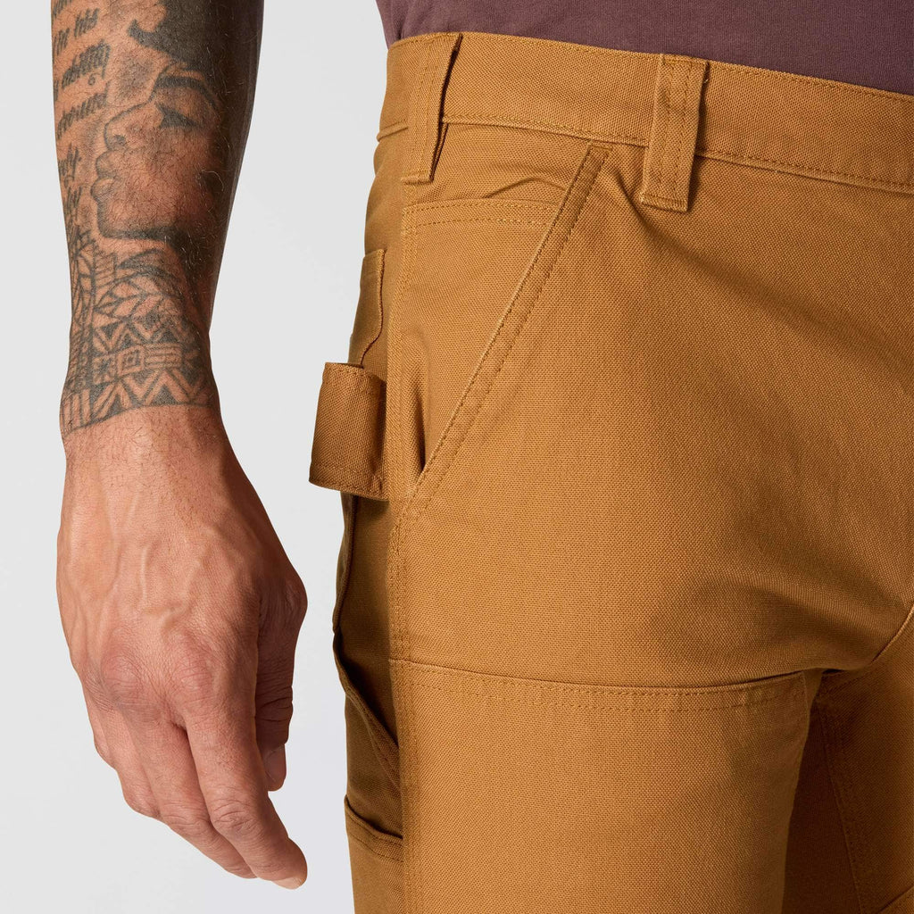 Men's slim tapered rugged flex duck double-knee work pants