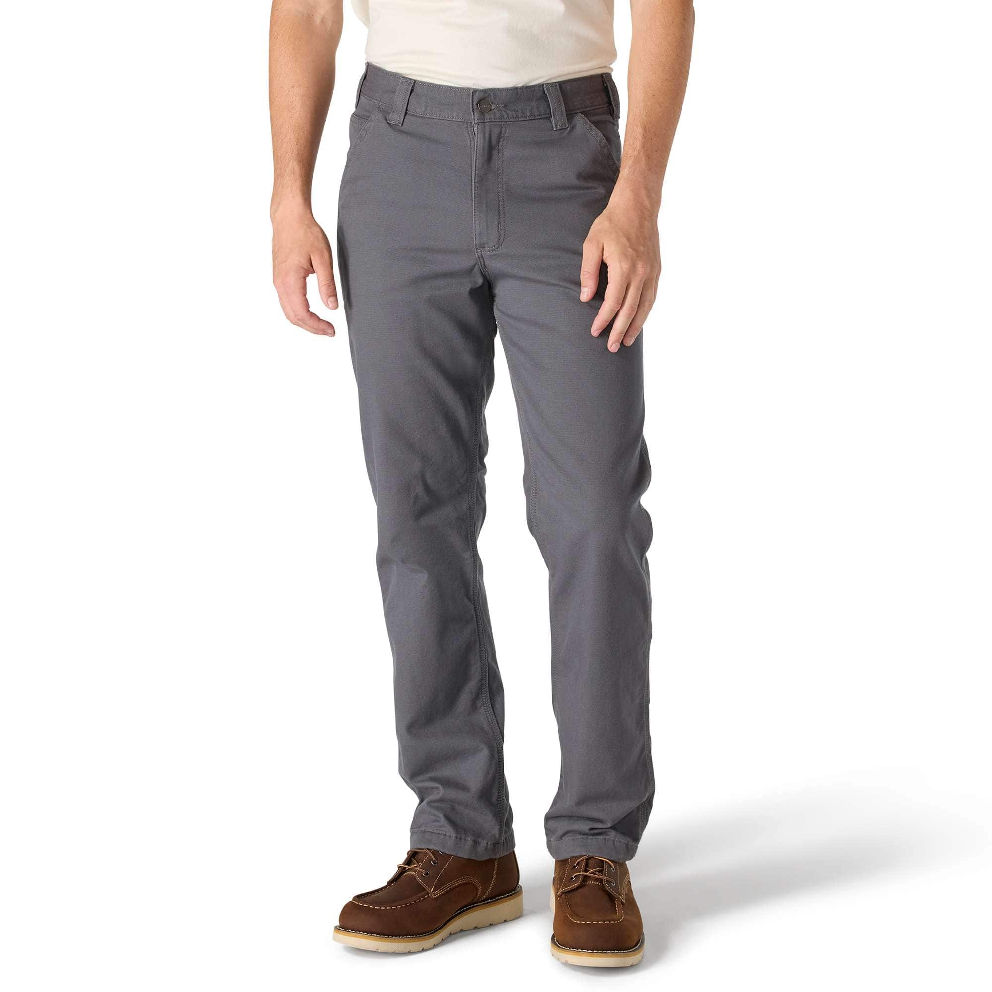 Relaxed straight rigby lined canvas pants - work pants