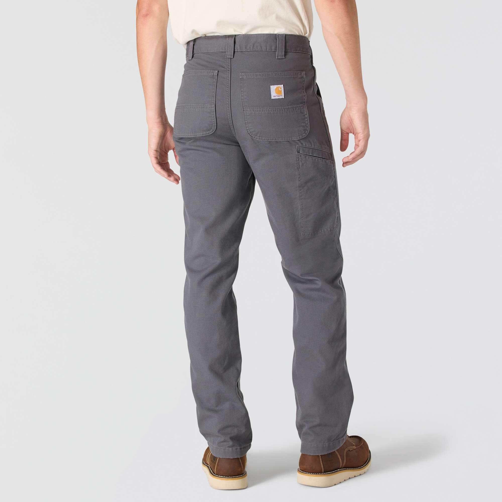 Relaxed straight rigby lined canvas pants - work pants