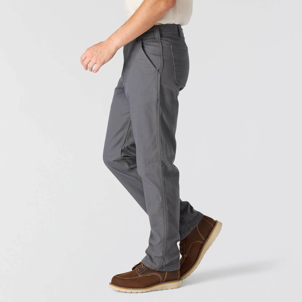Relaxed straight rigby lined canvas pants - work pants