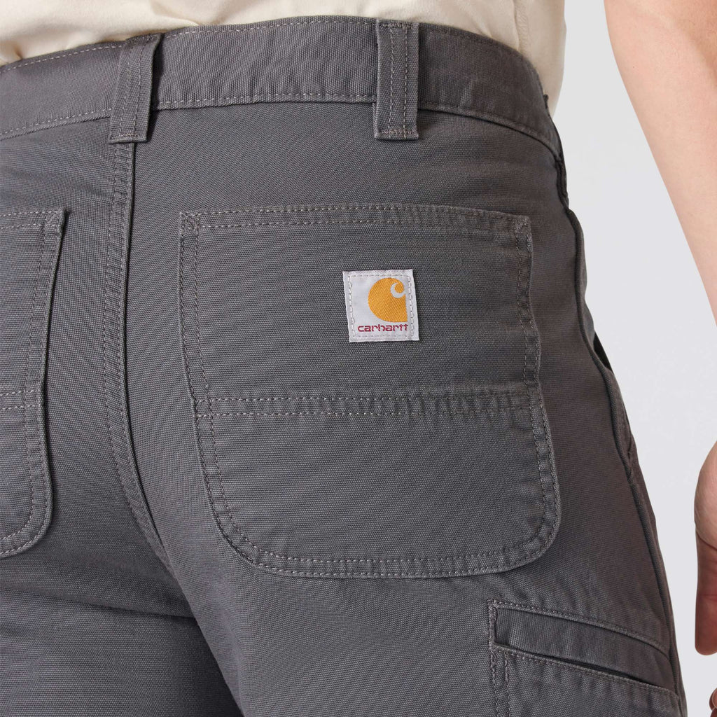 Relaxed straight rigby lined canvas pants - work pants