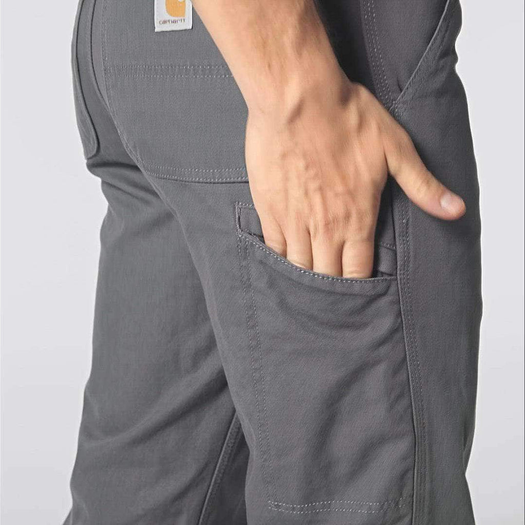 Relaxed straight rigby lined canvas pants - work pants