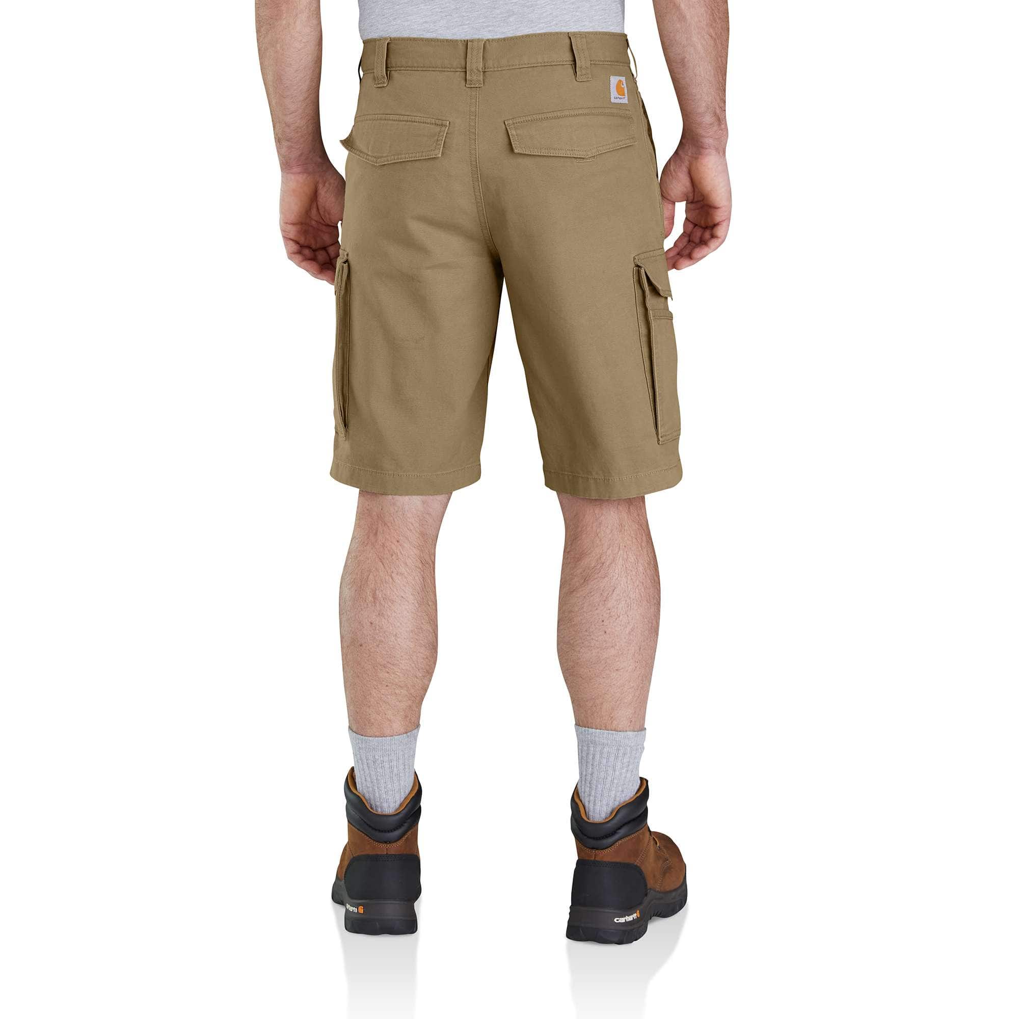 Relaxed fit 11" rigby canvas cargo shorts - work shorts