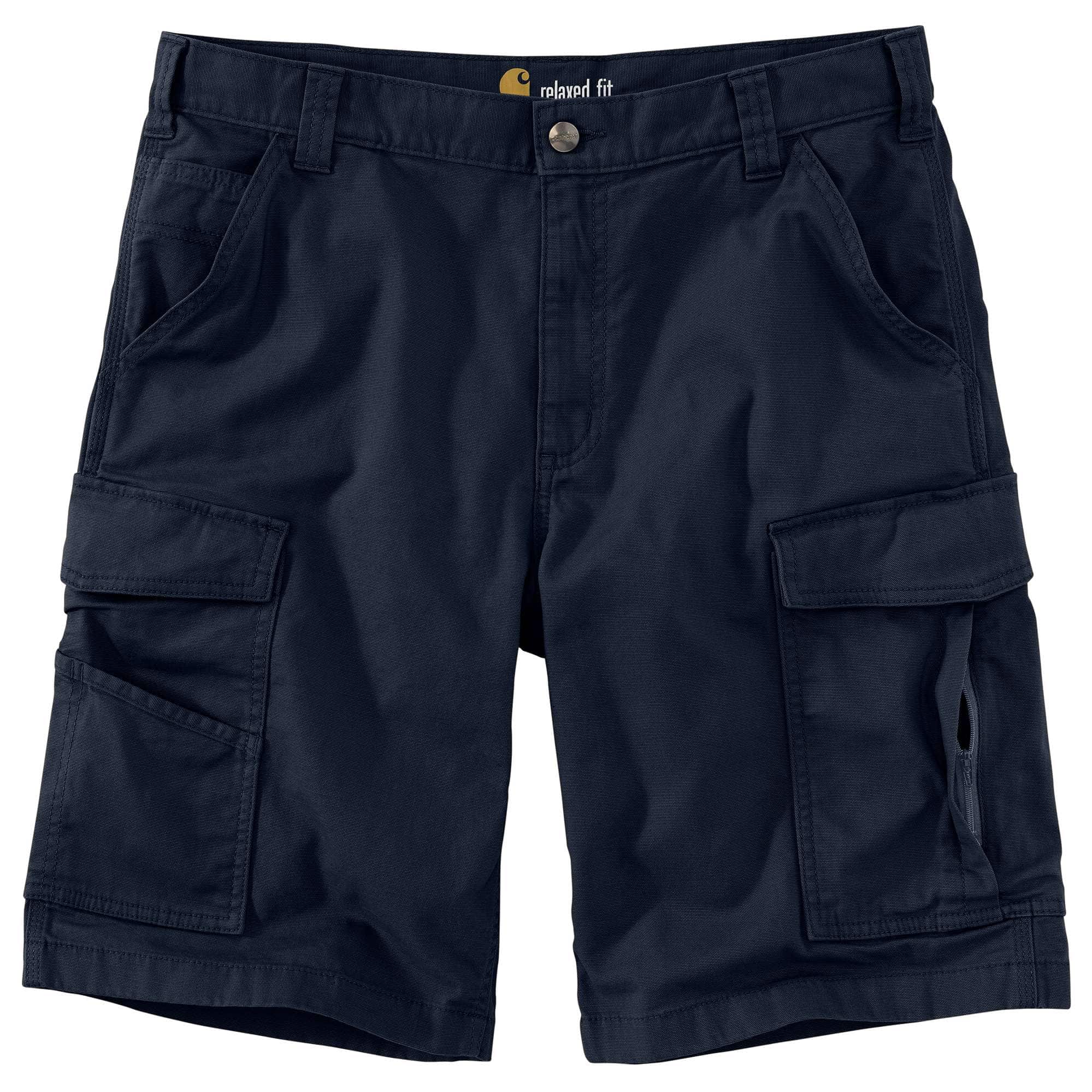 Relaxed fit 11" rigby canvas cargo shorts - work shorts
