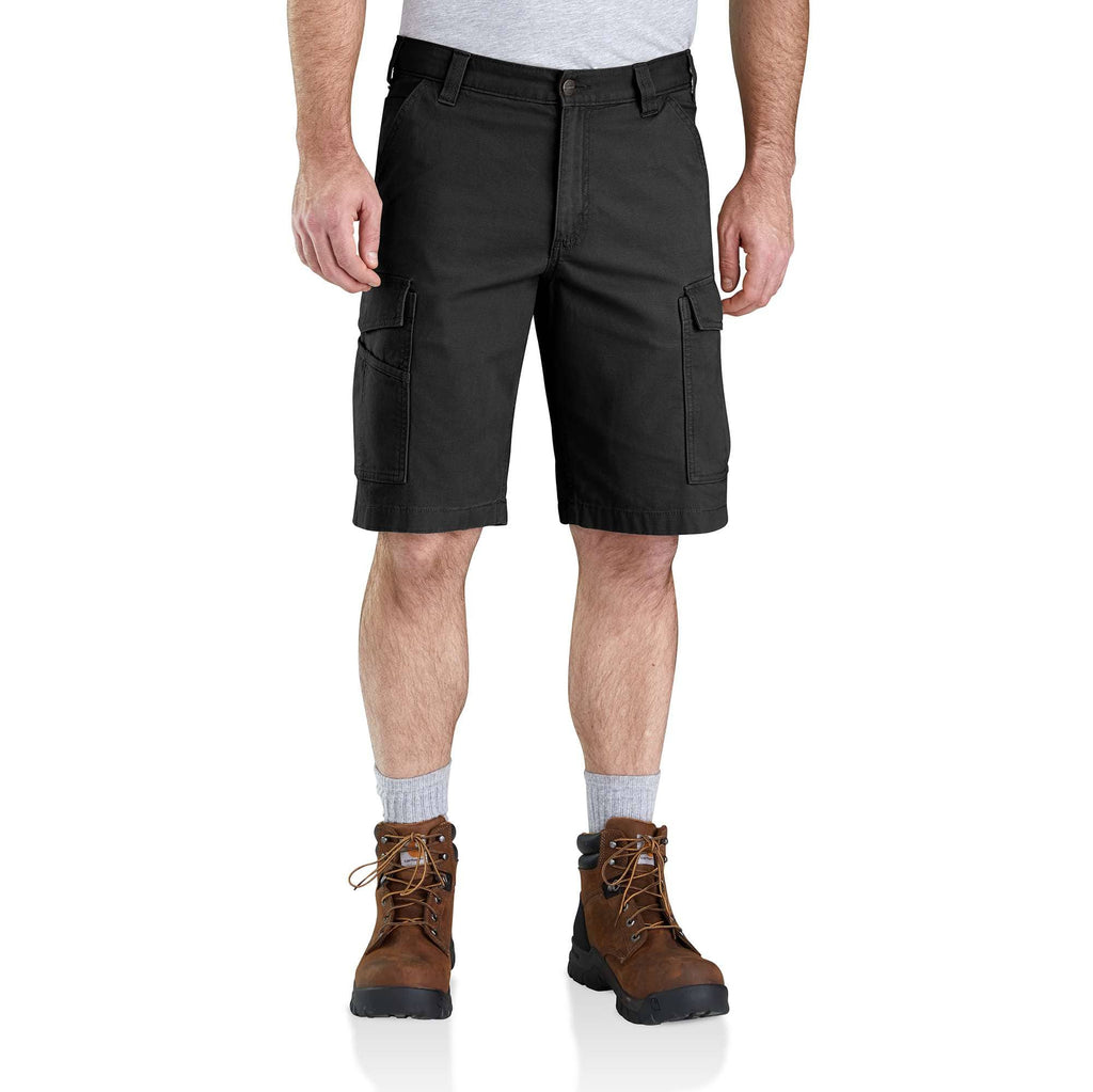 Relaxed fit 11" rigby canvas cargo shorts - work shorts
