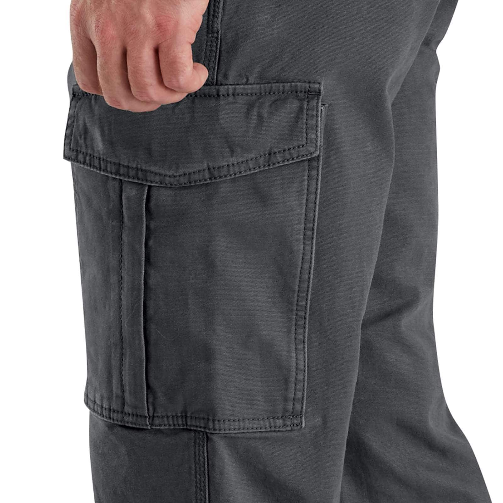 Relaxed straight rigby canvas cargo pants - work pants