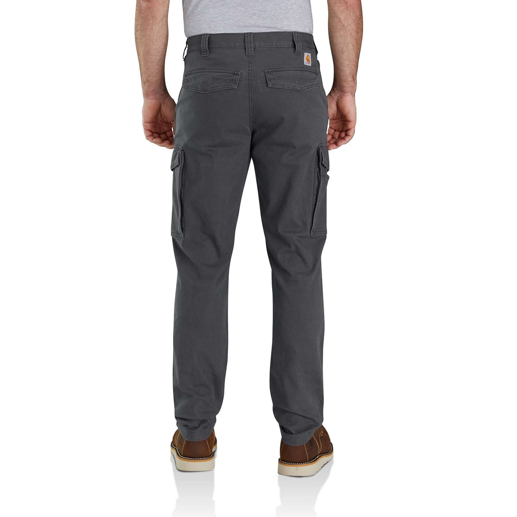 Relaxed straight rigby canvas cargo pants - work pants