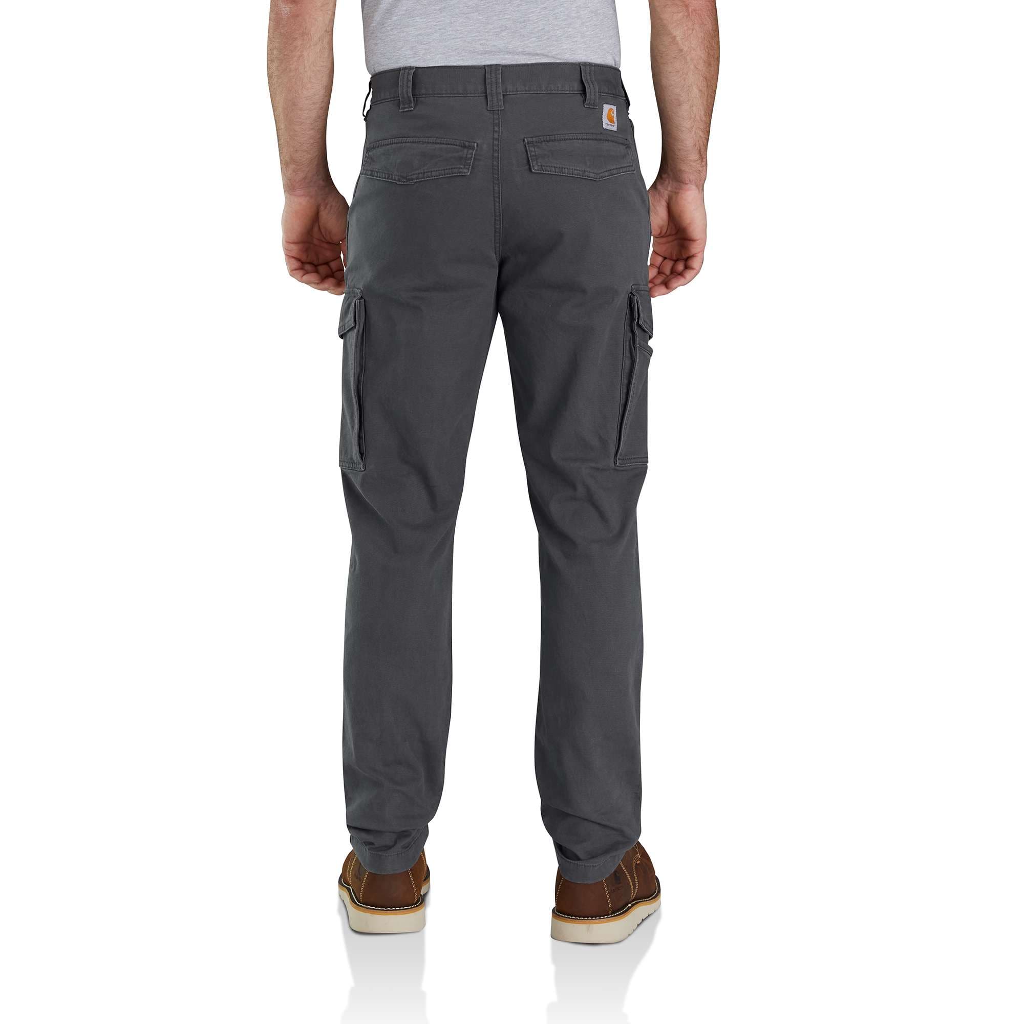 Relaxed straight rigby canvas cargo pants - work pants
