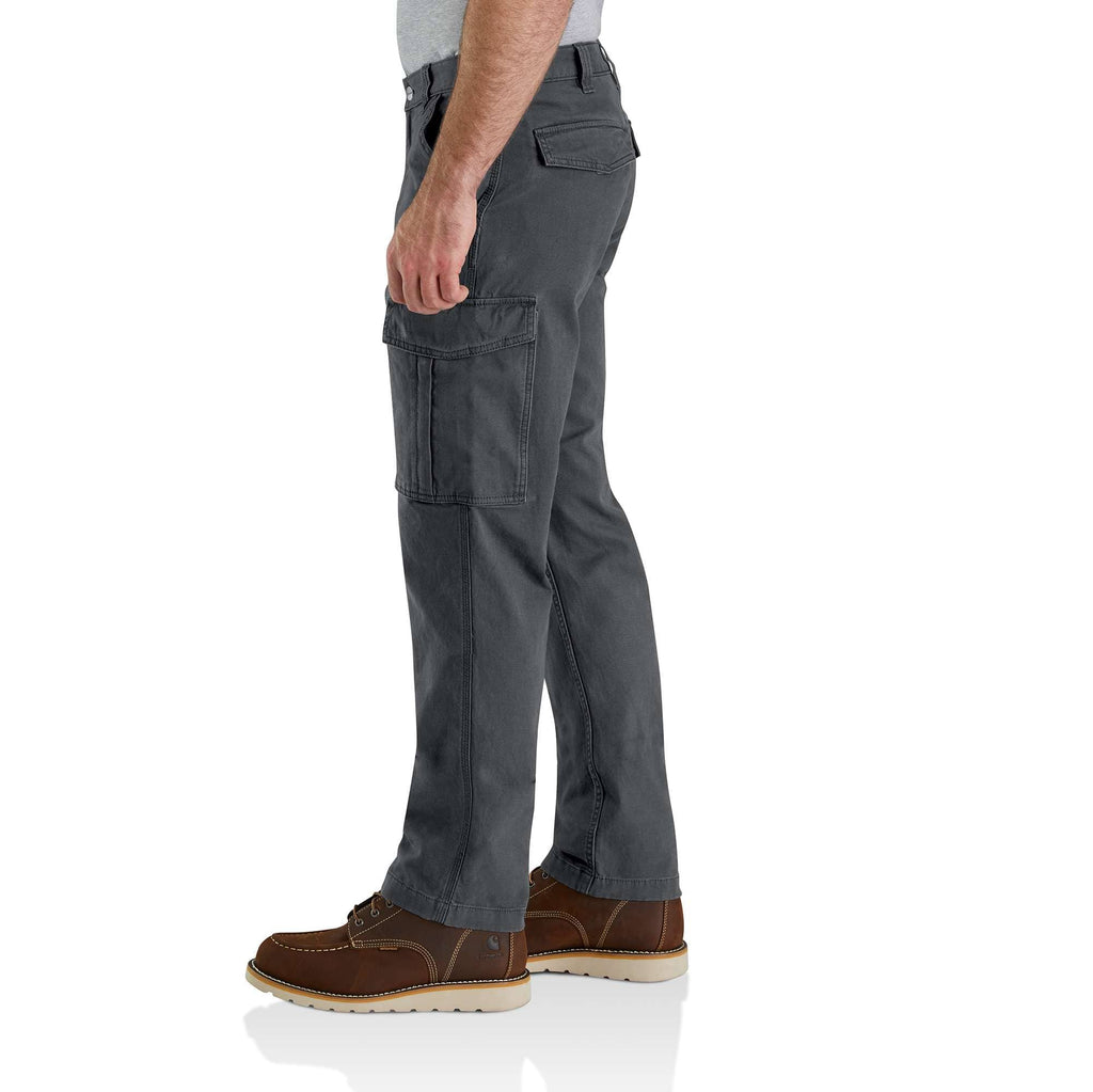 Relaxed straight rigby canvas cargo pants - work pants