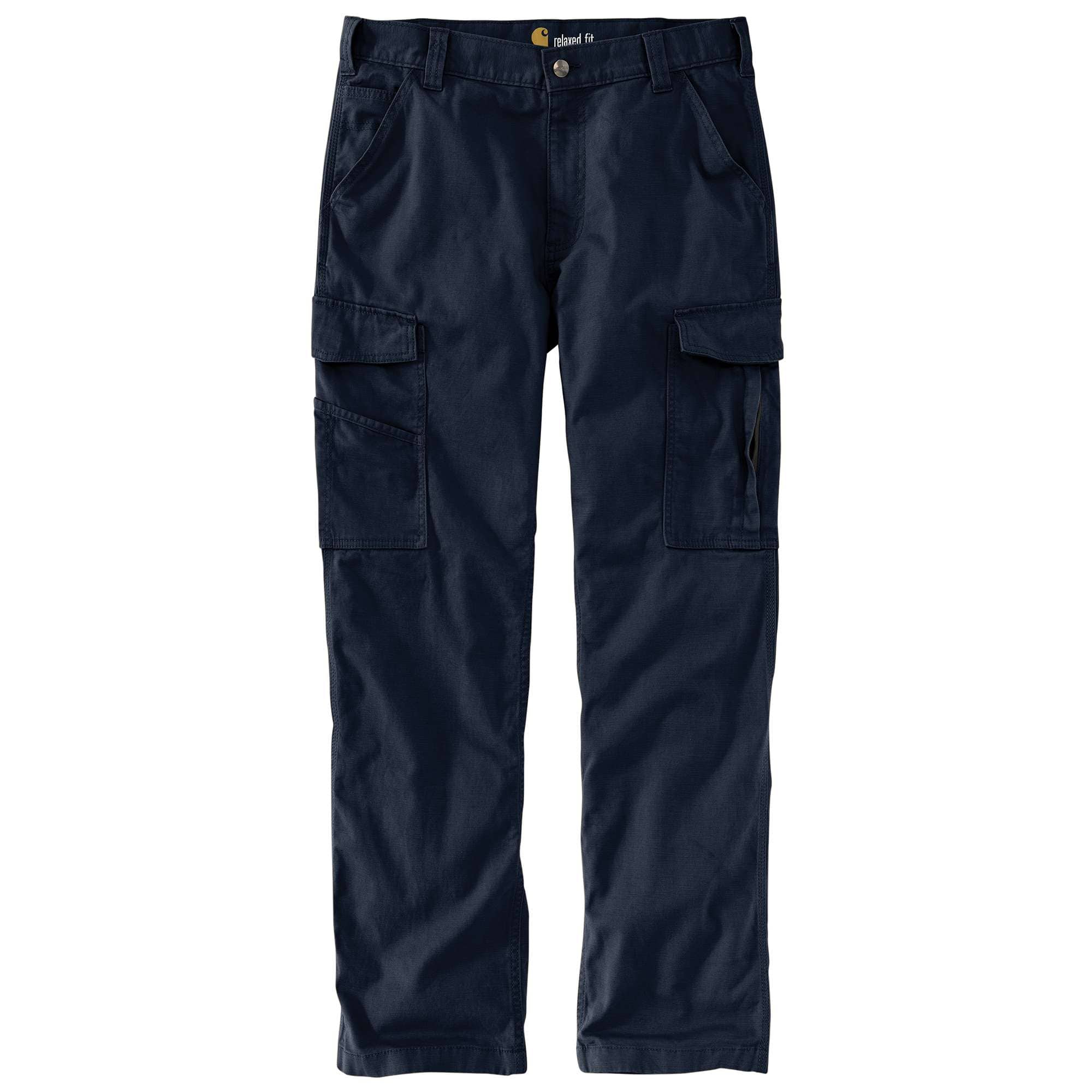 Relaxed straight rigby canvas cargo pants - work pants