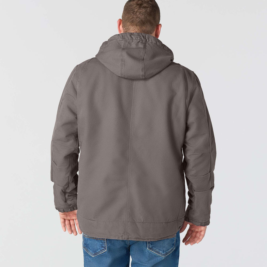 Men's washed duck bartlett sherpa-lined utility jacket 