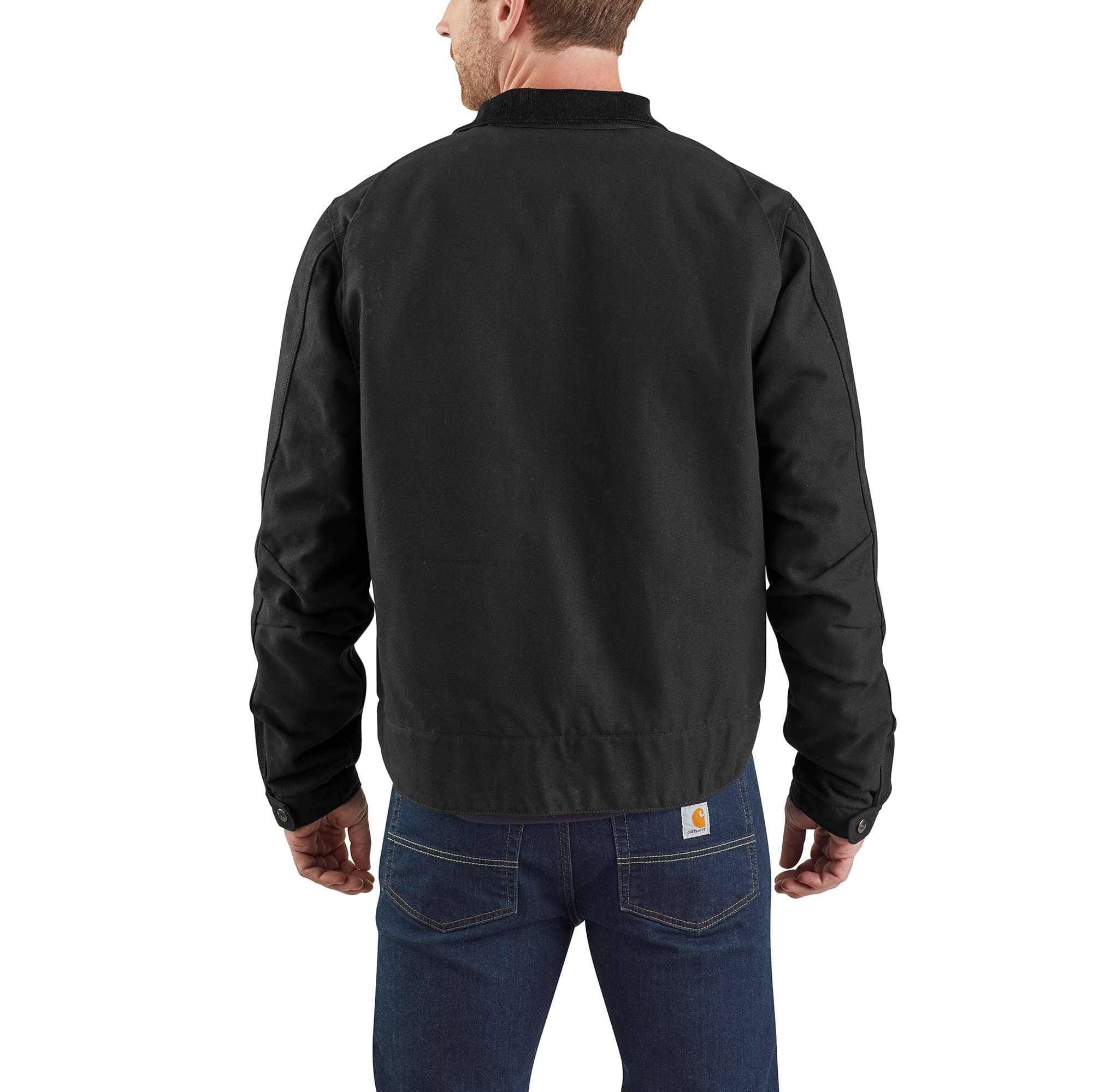 Carhartt j01 men's iconic duck blanket lined detroit jacket