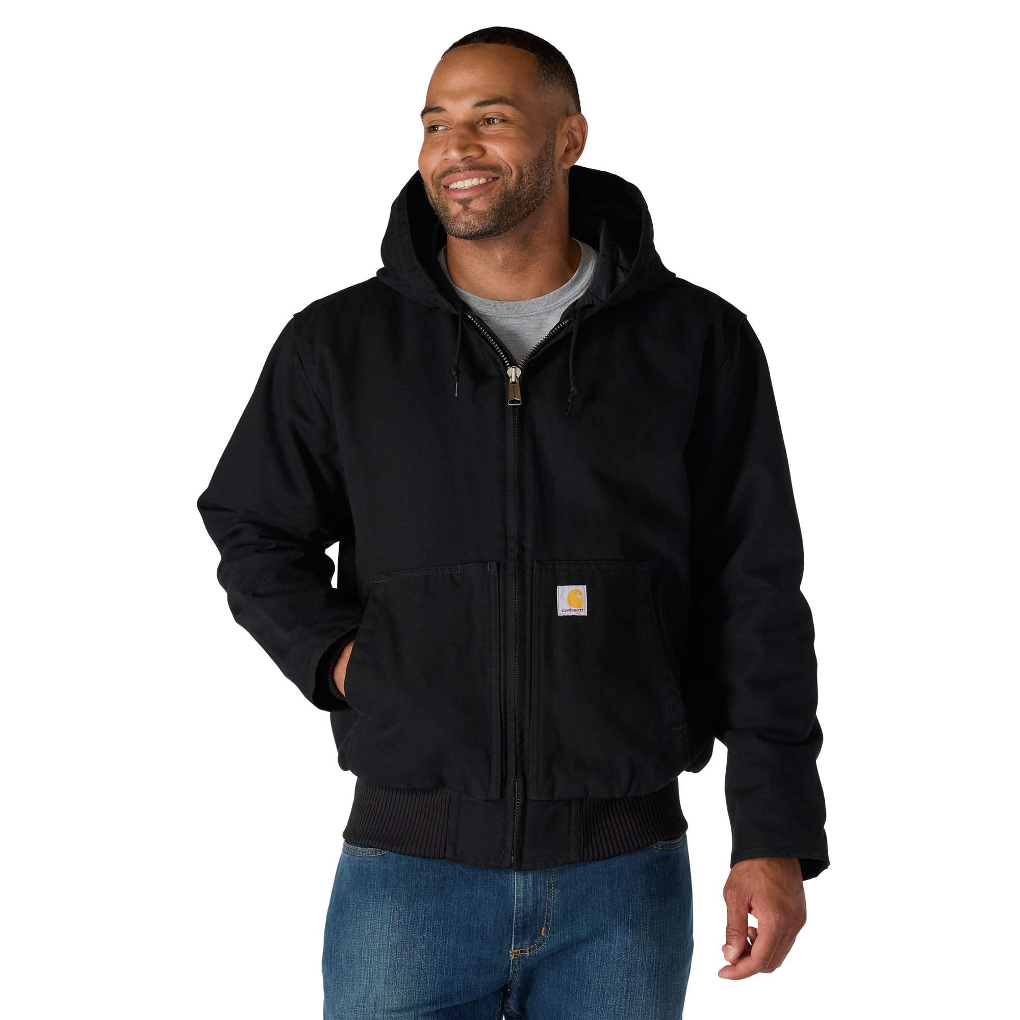 Men's washed duck insulated active jac