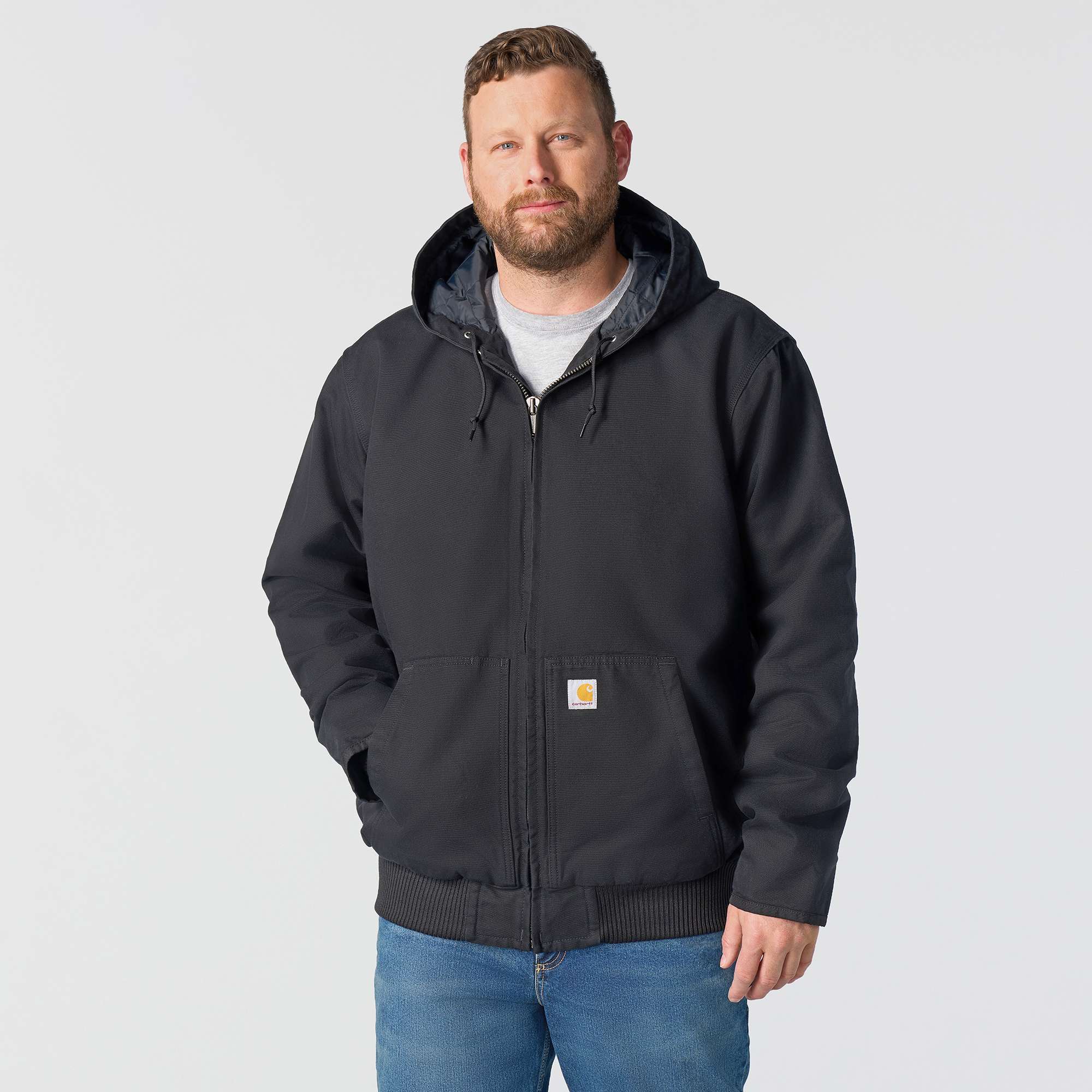 Men's washed duck insulated active jac