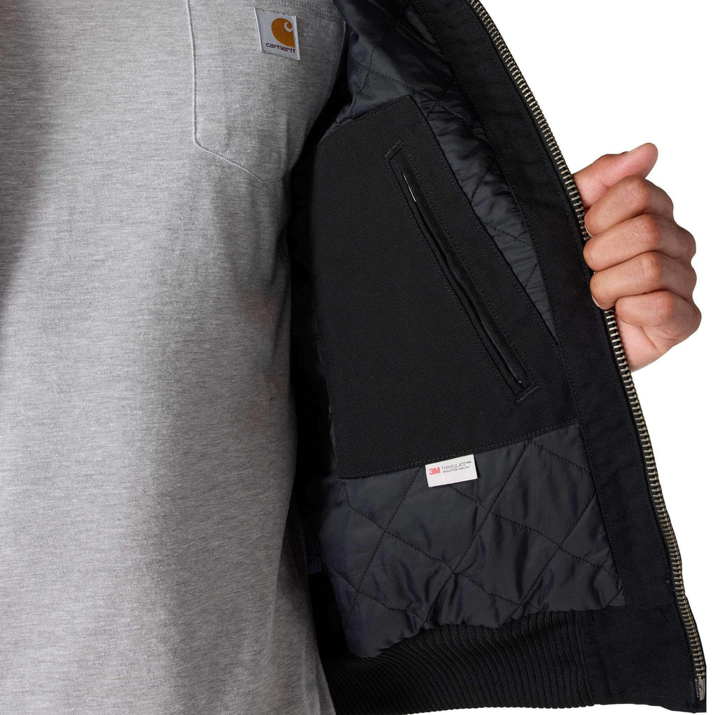 Men's washed duck insulated active jac