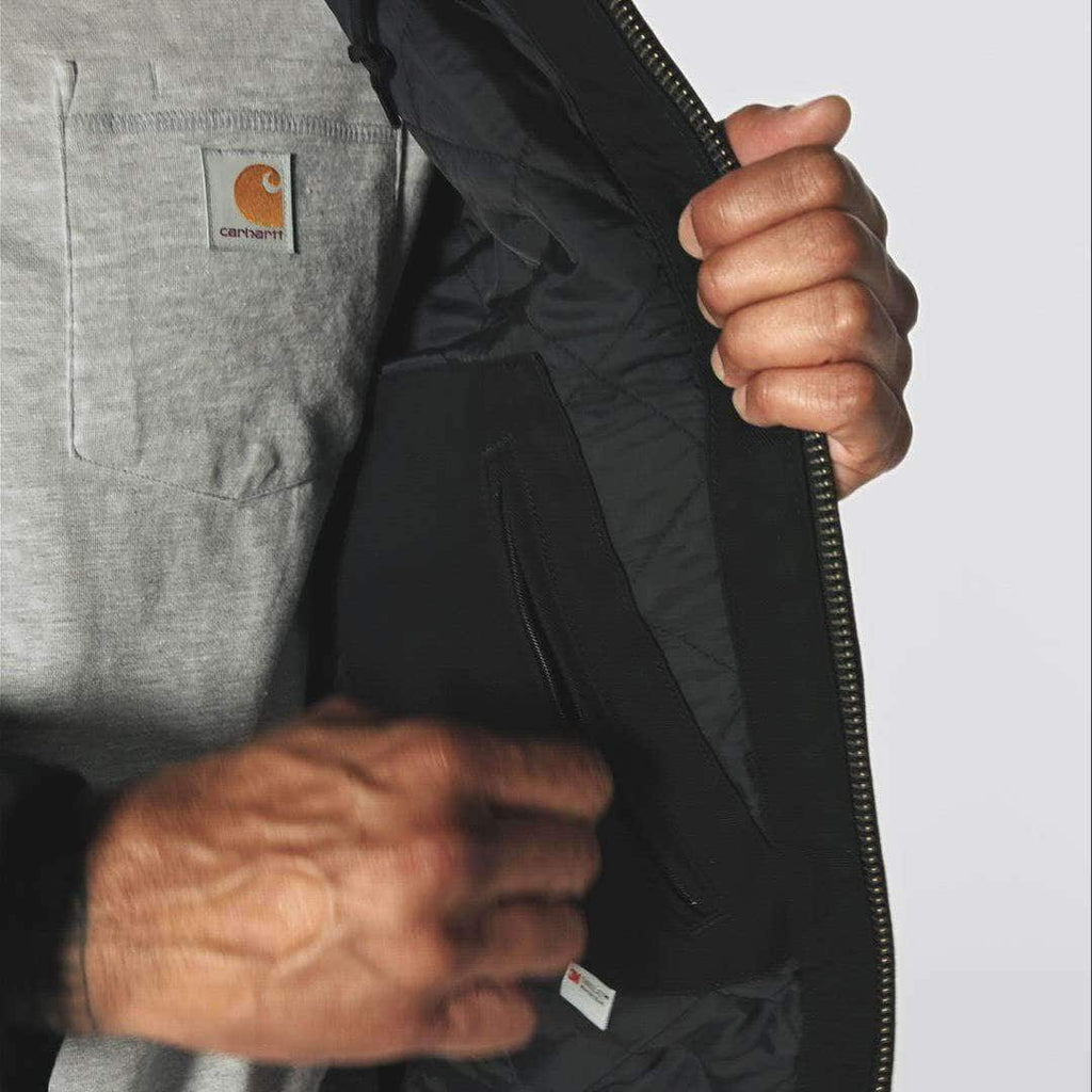 Men's washed duck insulated active jac