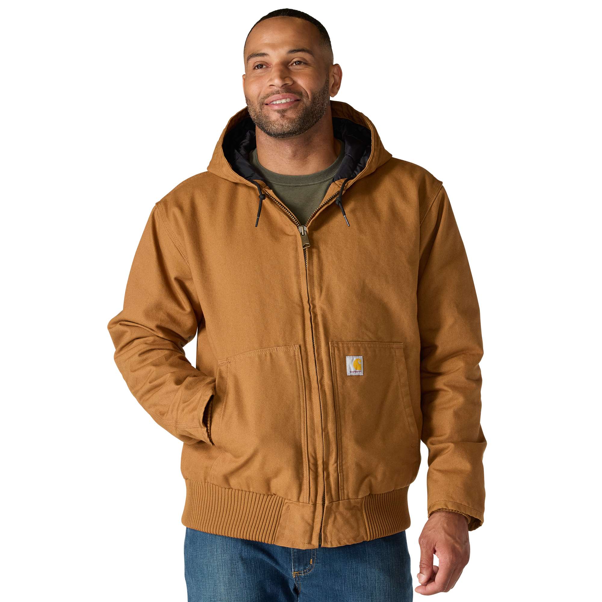 Men's washed duck insulated active jac